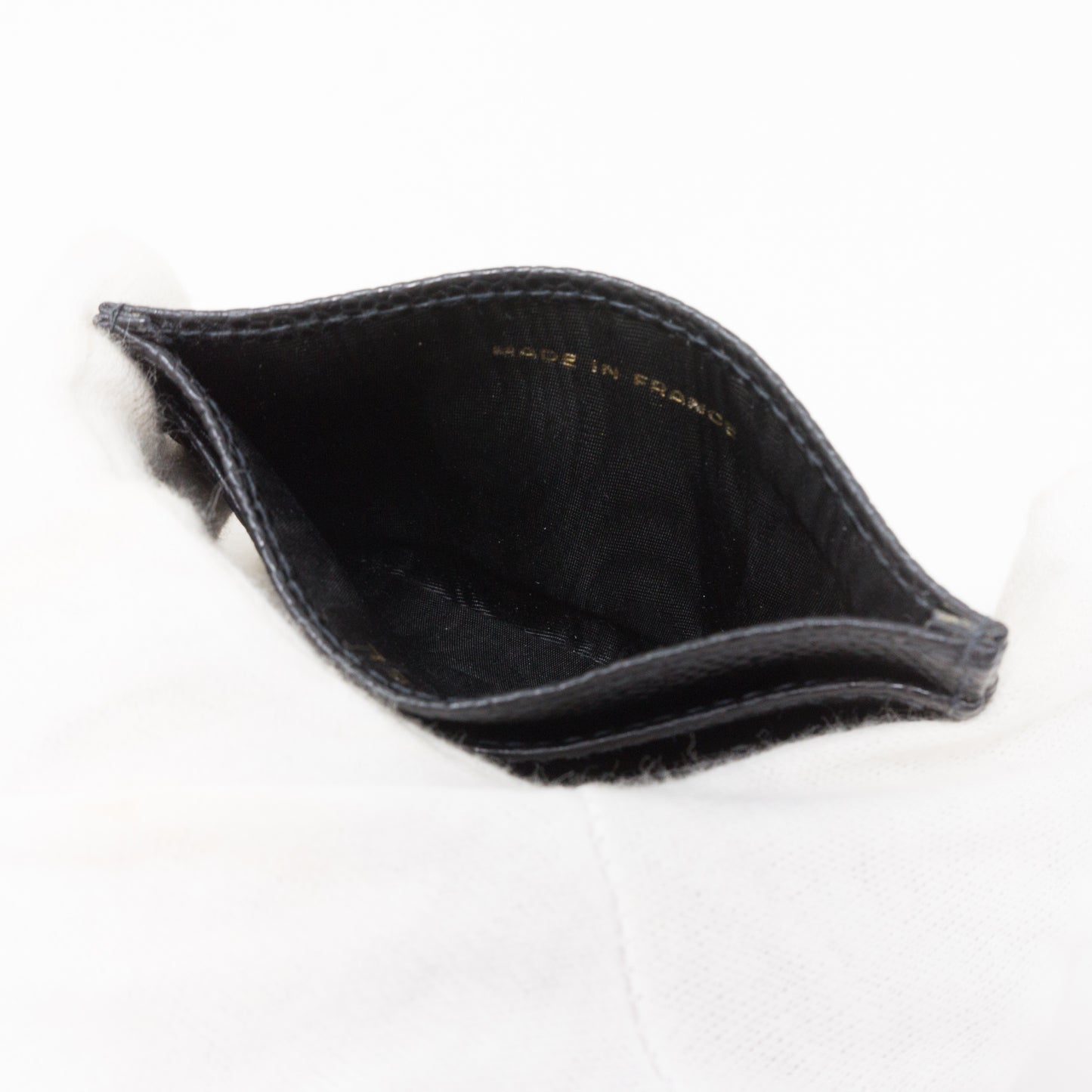 Card Holder CC Black Caviar Leather