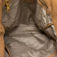 Large Two-way Handbag Brown Leather