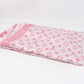 Pink T-Shirting Monogram Shawl