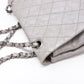 Quilted Soft Flap Medium Shoulder Bag