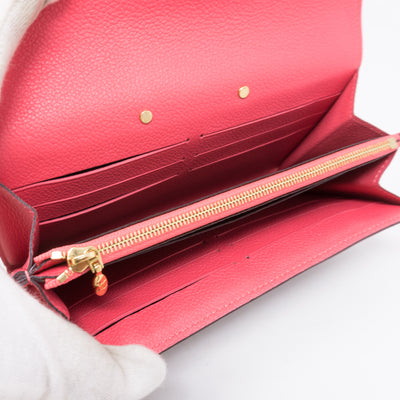 Pallas Wallet Monogram Pink Leather