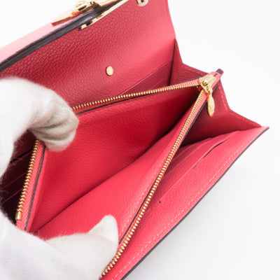 Pallas Wallet Monogram Pink Leather