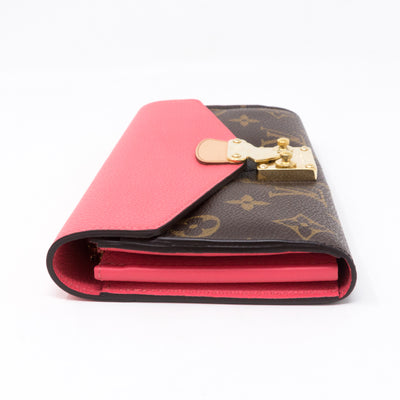 Pallas Wallet Monogram Pink Leather