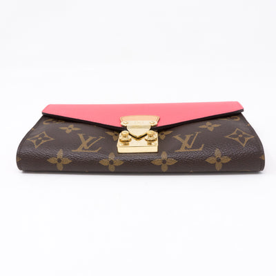 Pallas Wallet Monogram Pink Leather