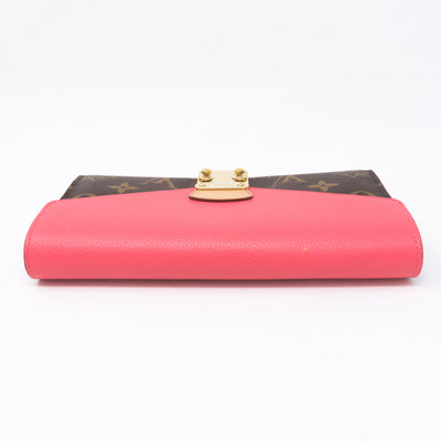 Pallas Wallet Monogram Pink Leather