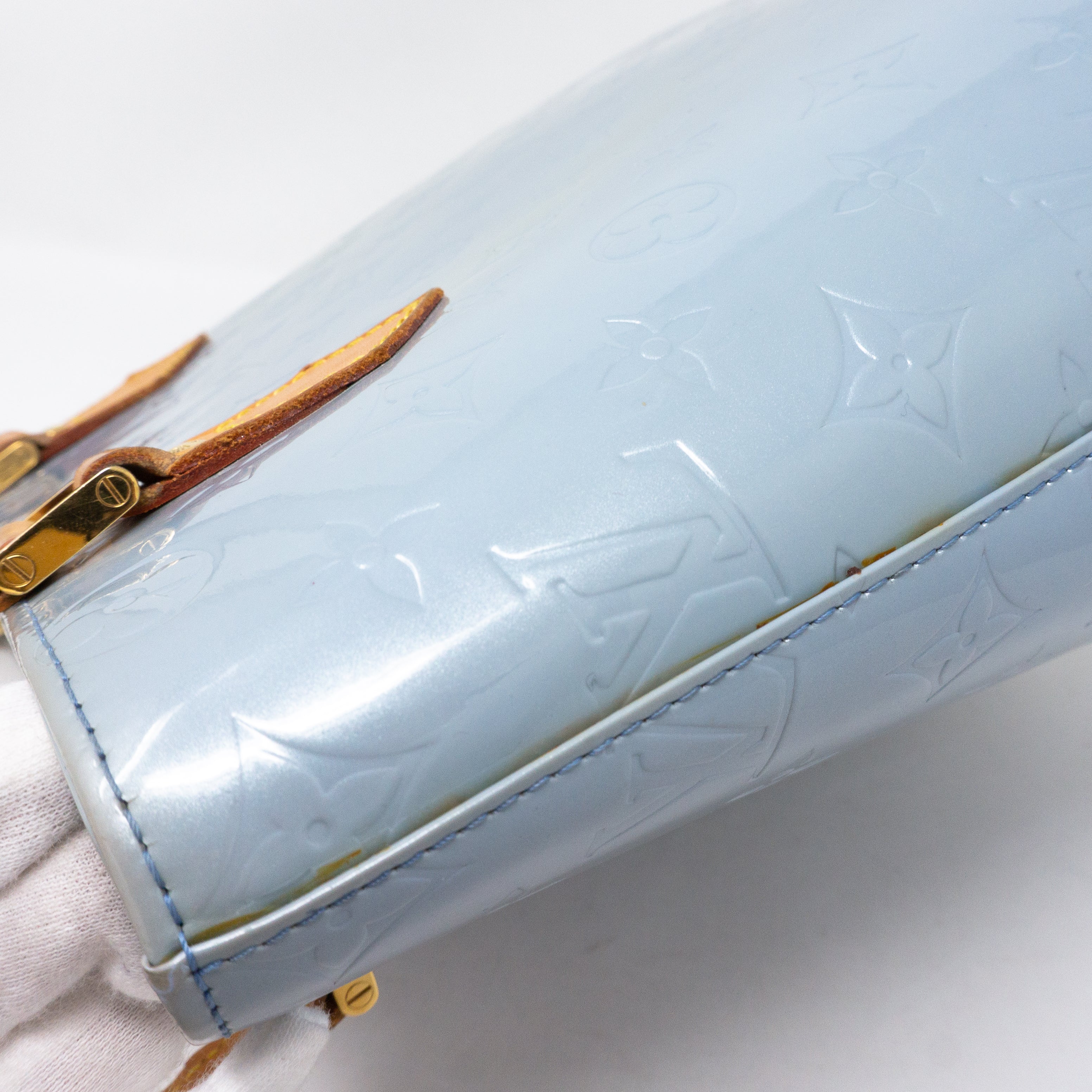 Houston Lavender Vernis Leather