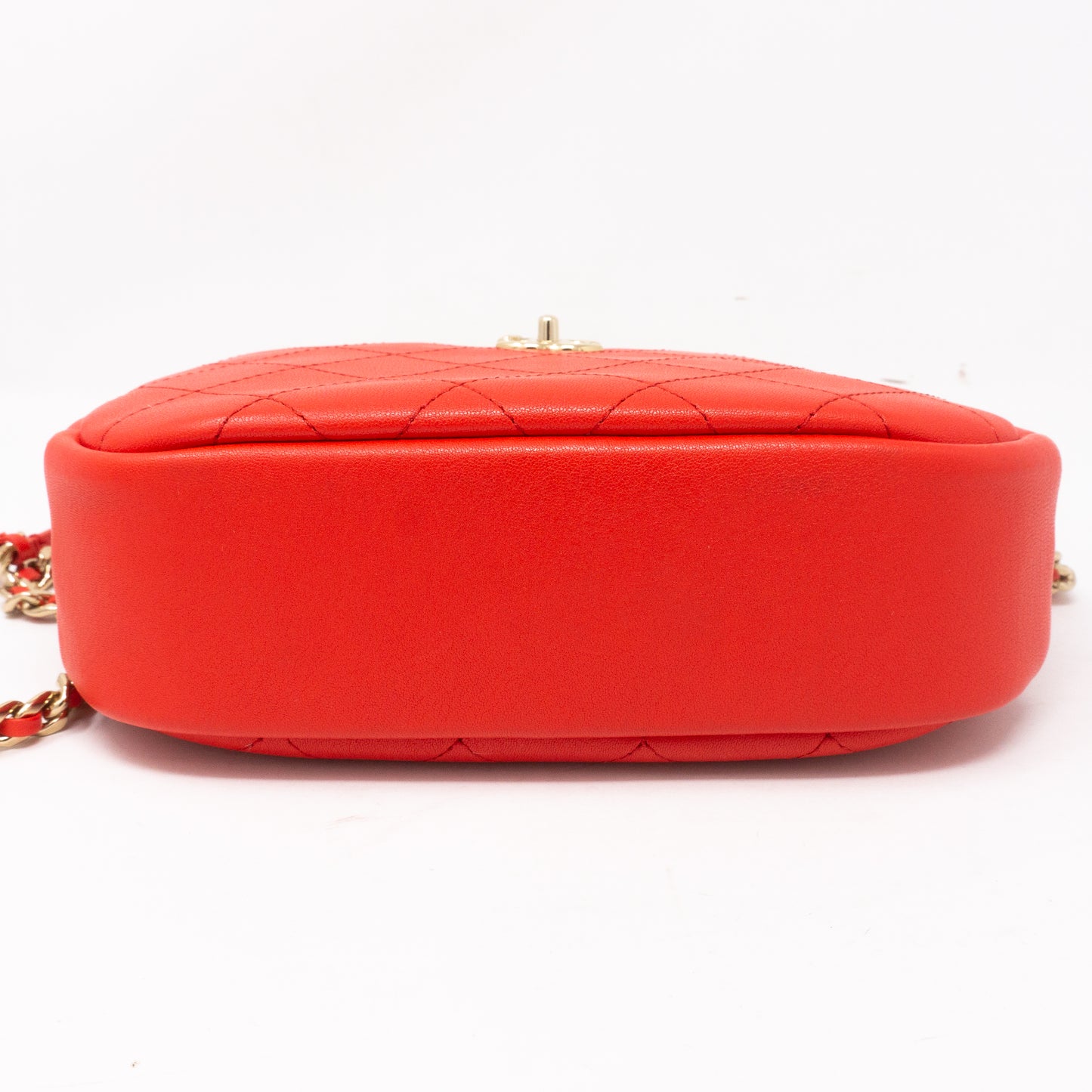 Casual Trip Camera Case Red Leather
