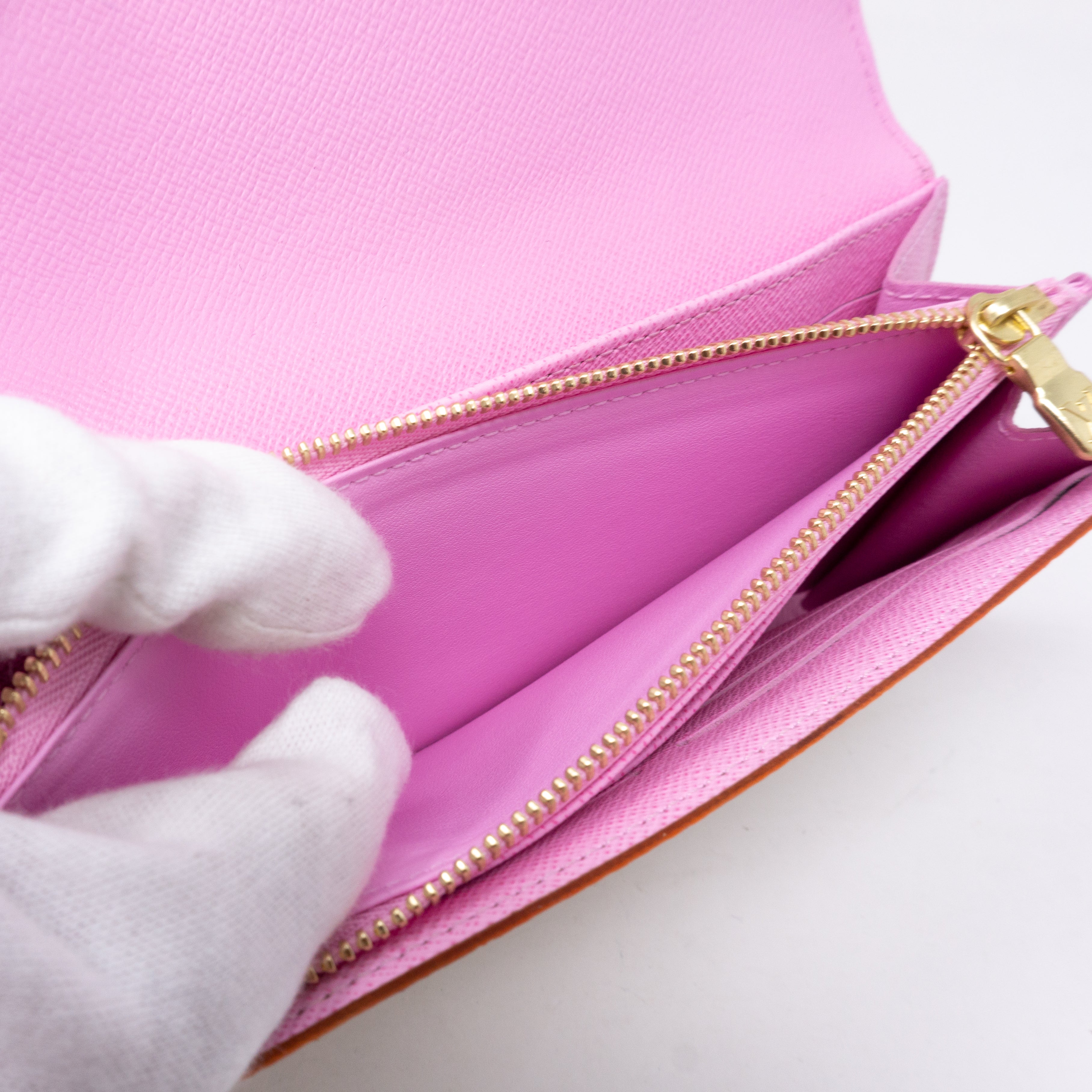 Sarah Wallet Multicolore White