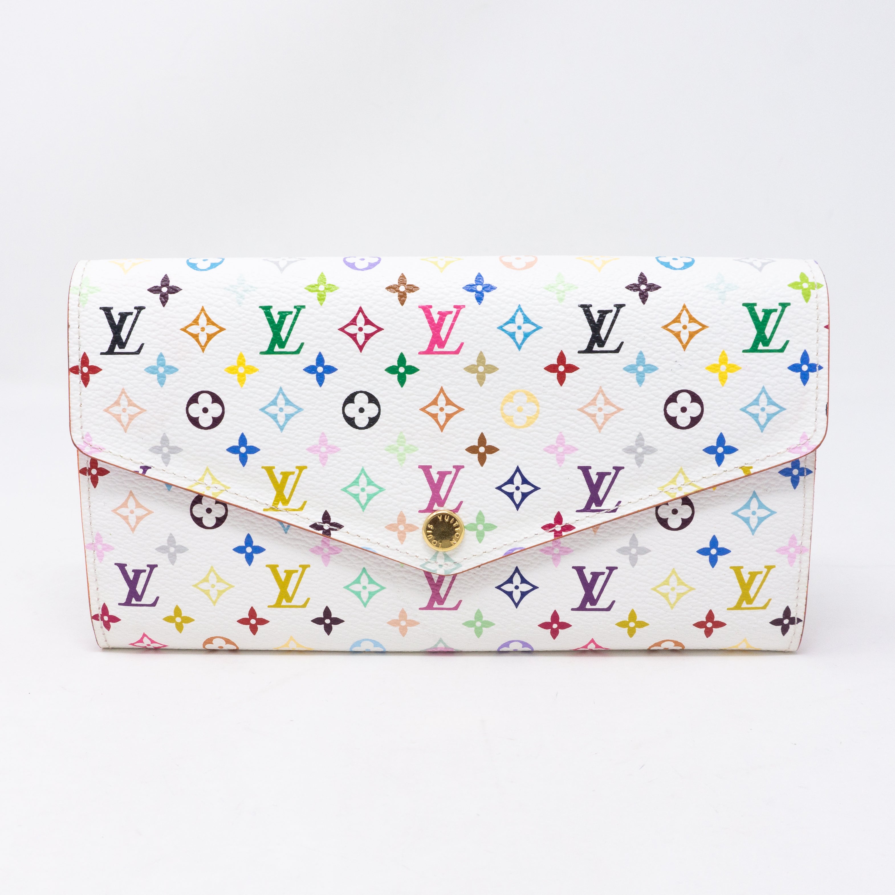 Sarah Wallet Multicolore White