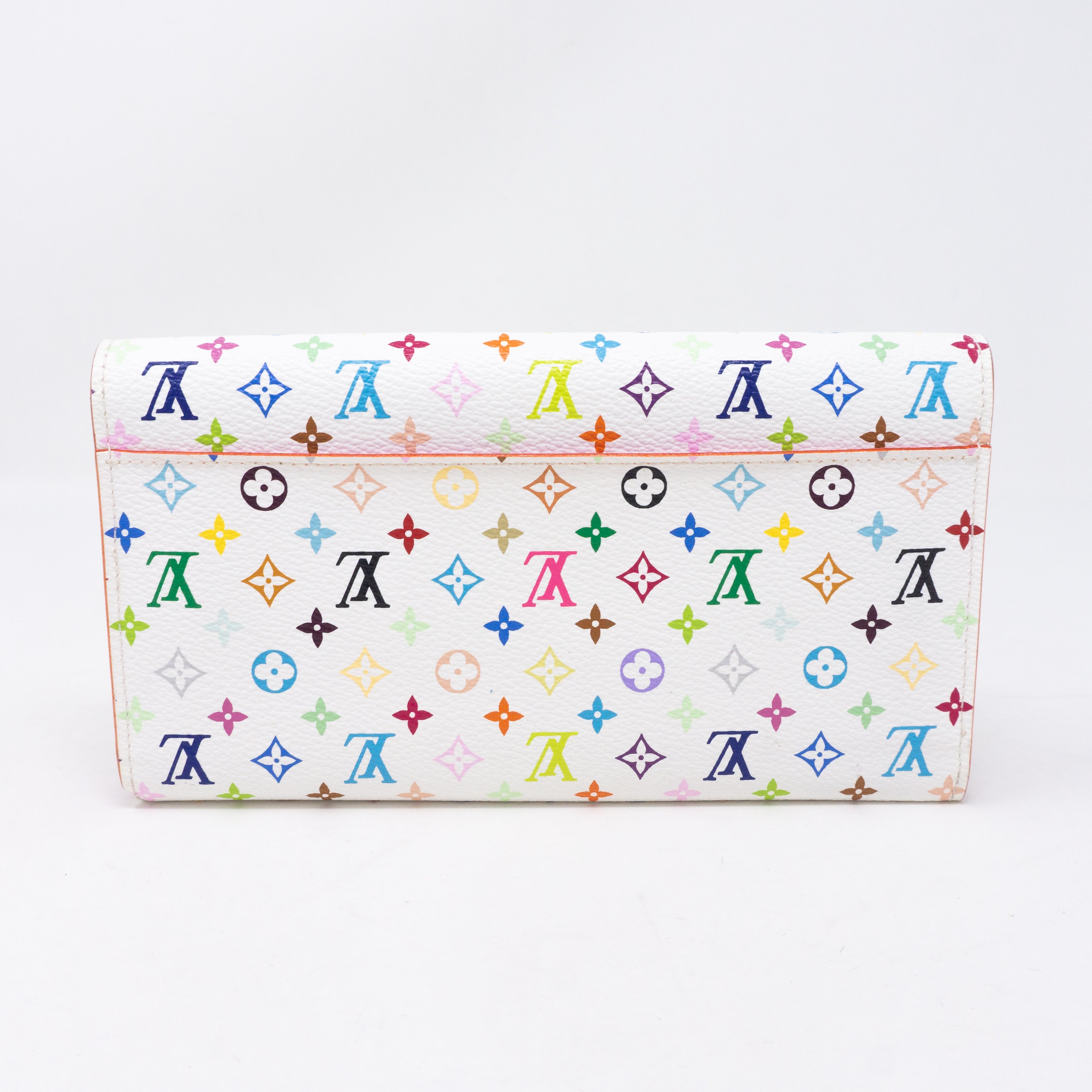 Sarah Wallet Multicolore White