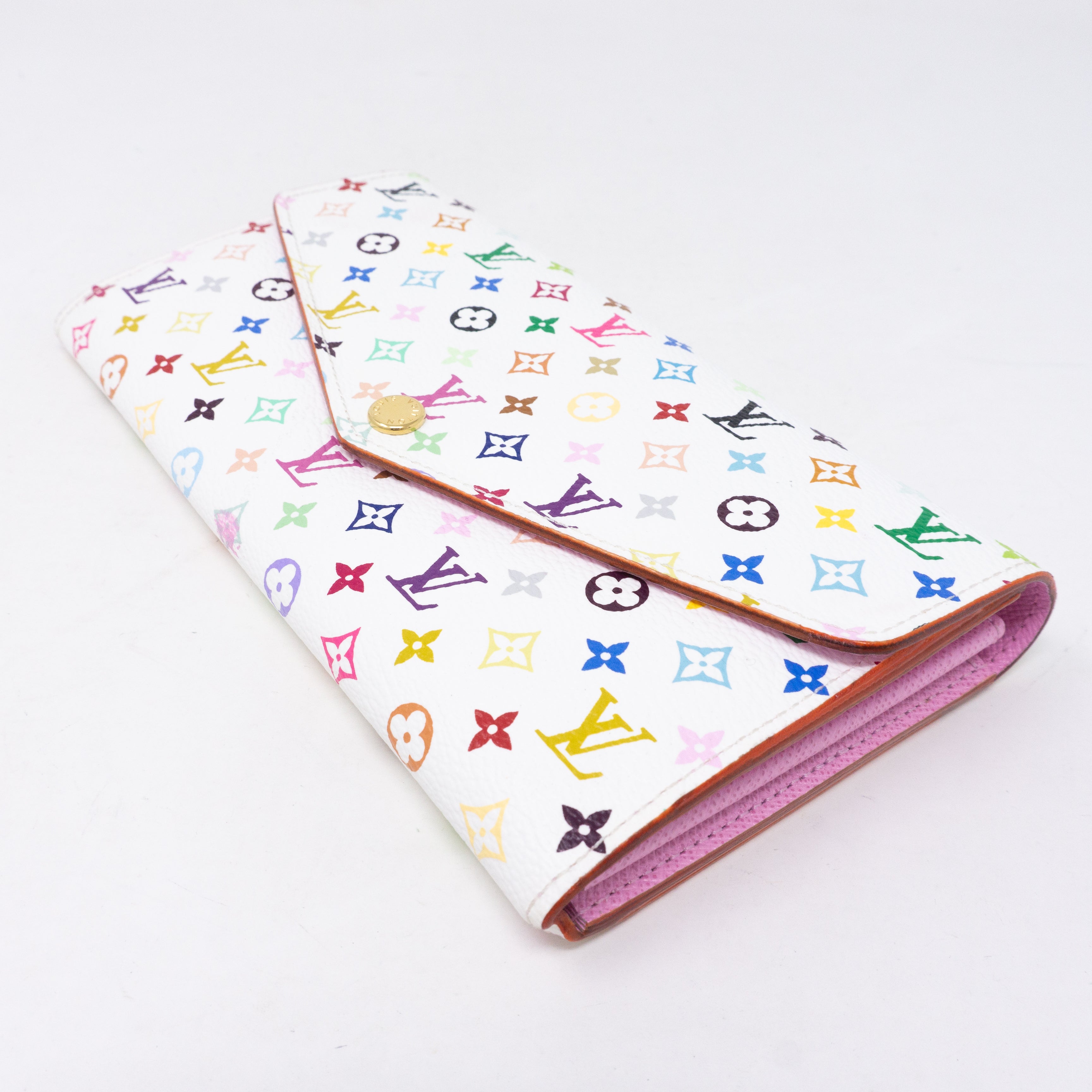 Sarah Wallet Multicolore White