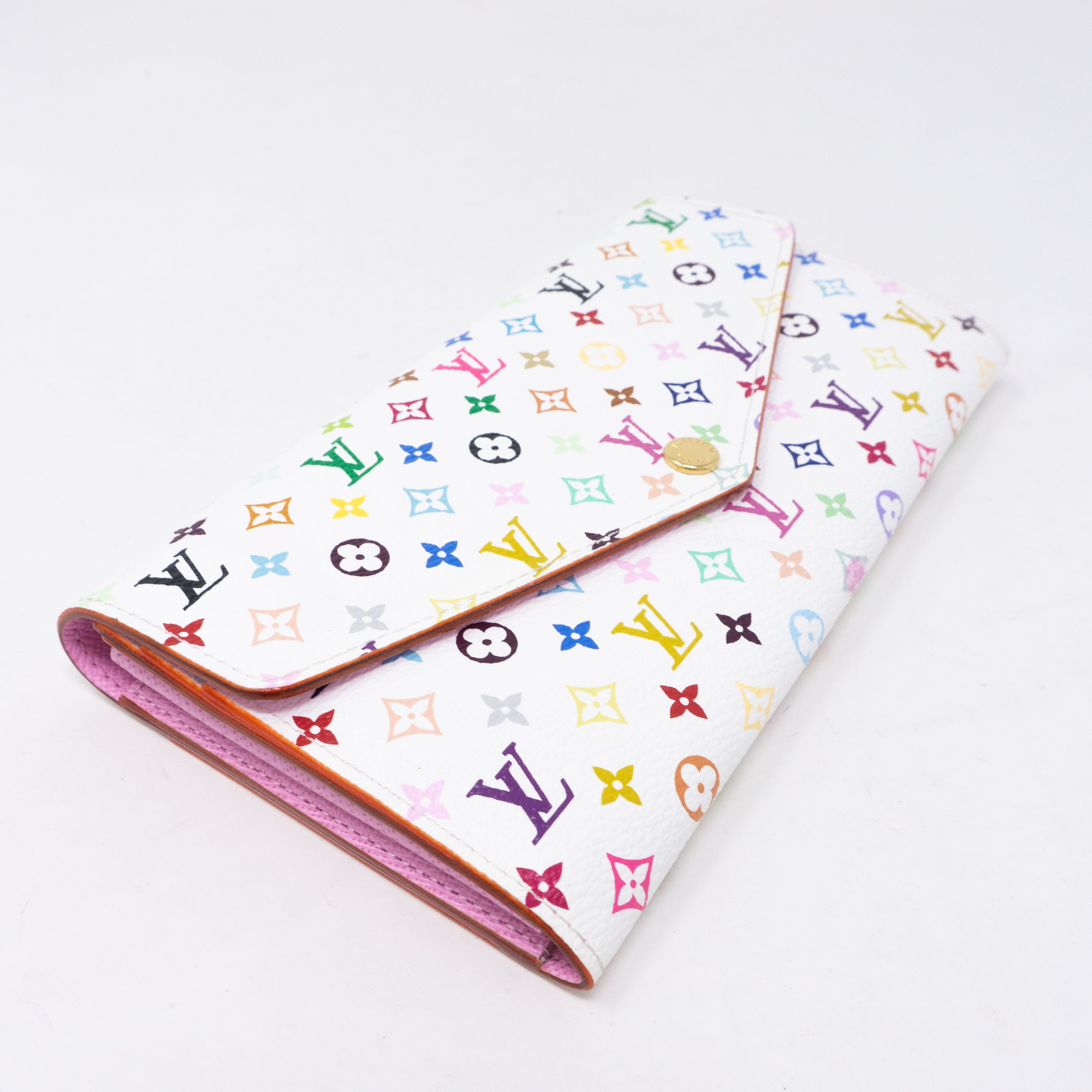 Sarah Wallet Multicolore White