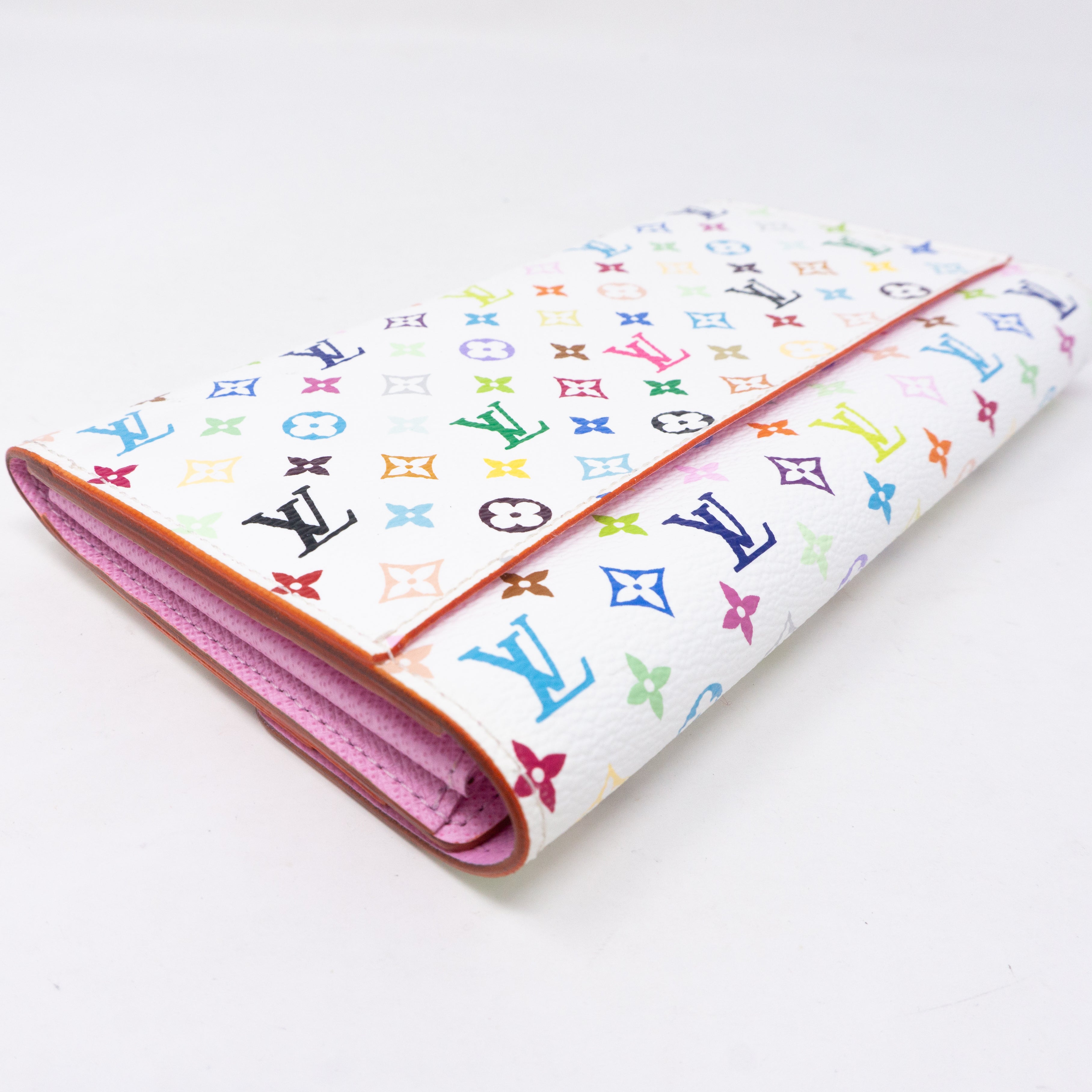 Sarah Wallet Multicolore White