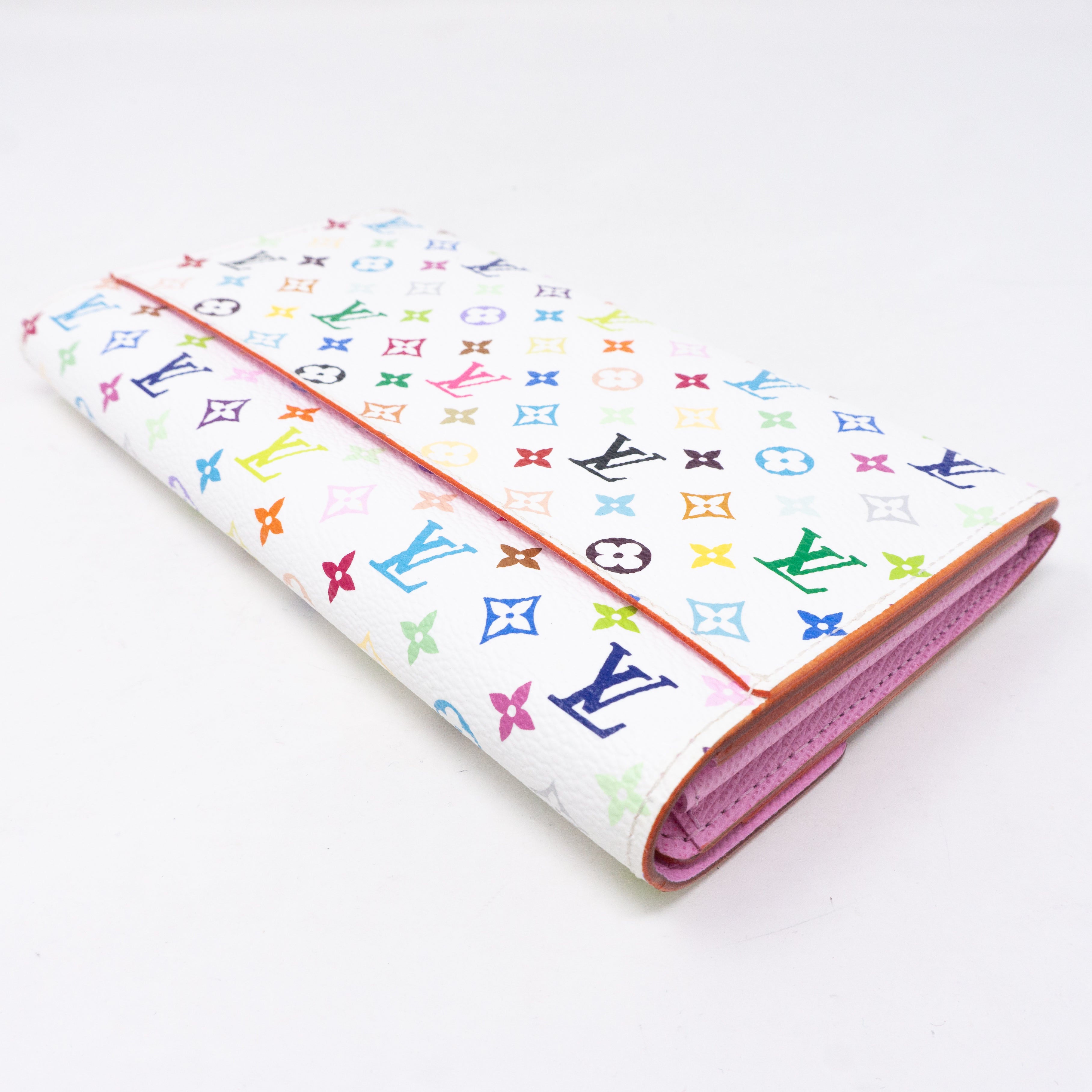 Sarah Wallet Multicolore White
