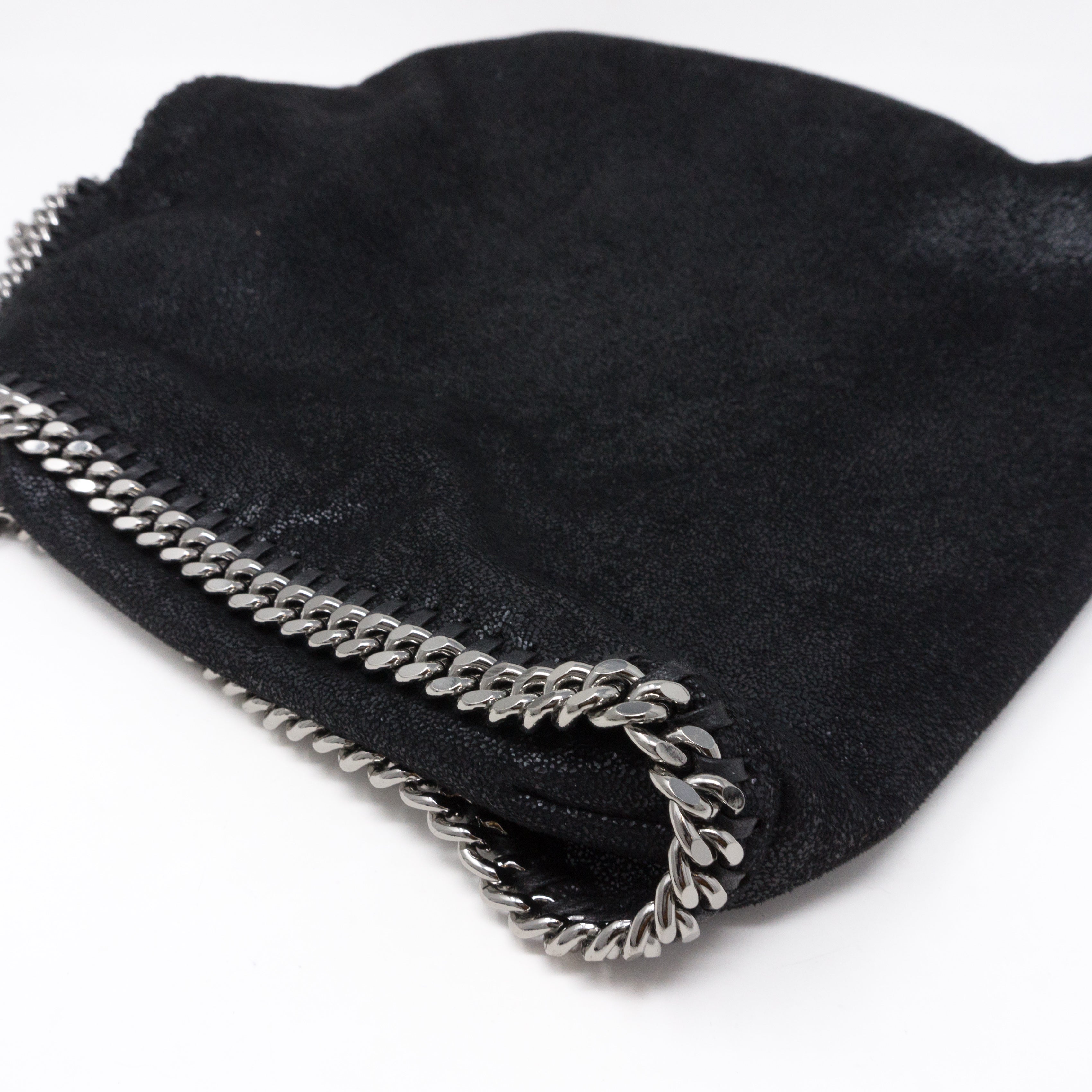 Falabella Fold Over Tote Black