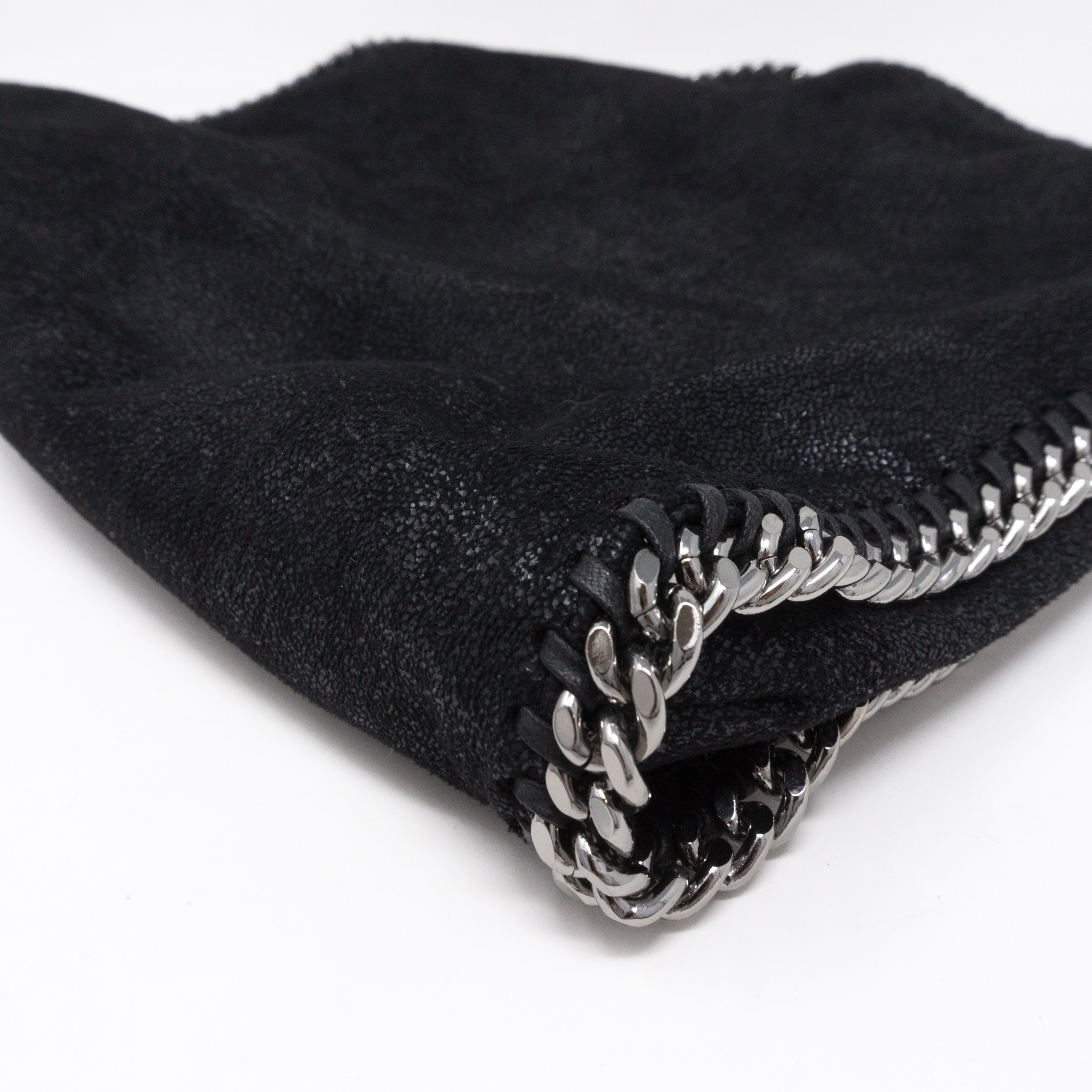 Falabella Fold Over Tote Black