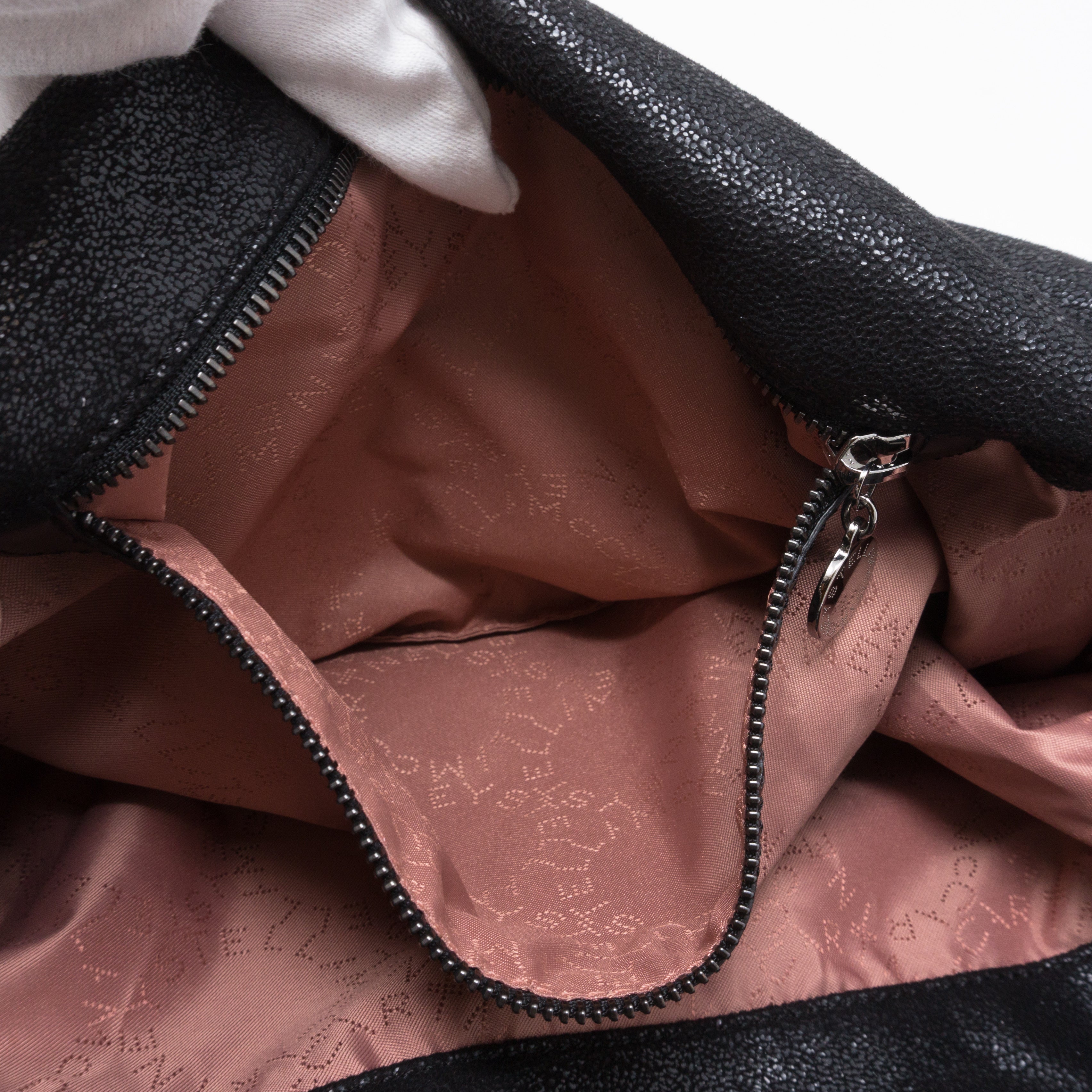 Falabella Fold Over Tote Black