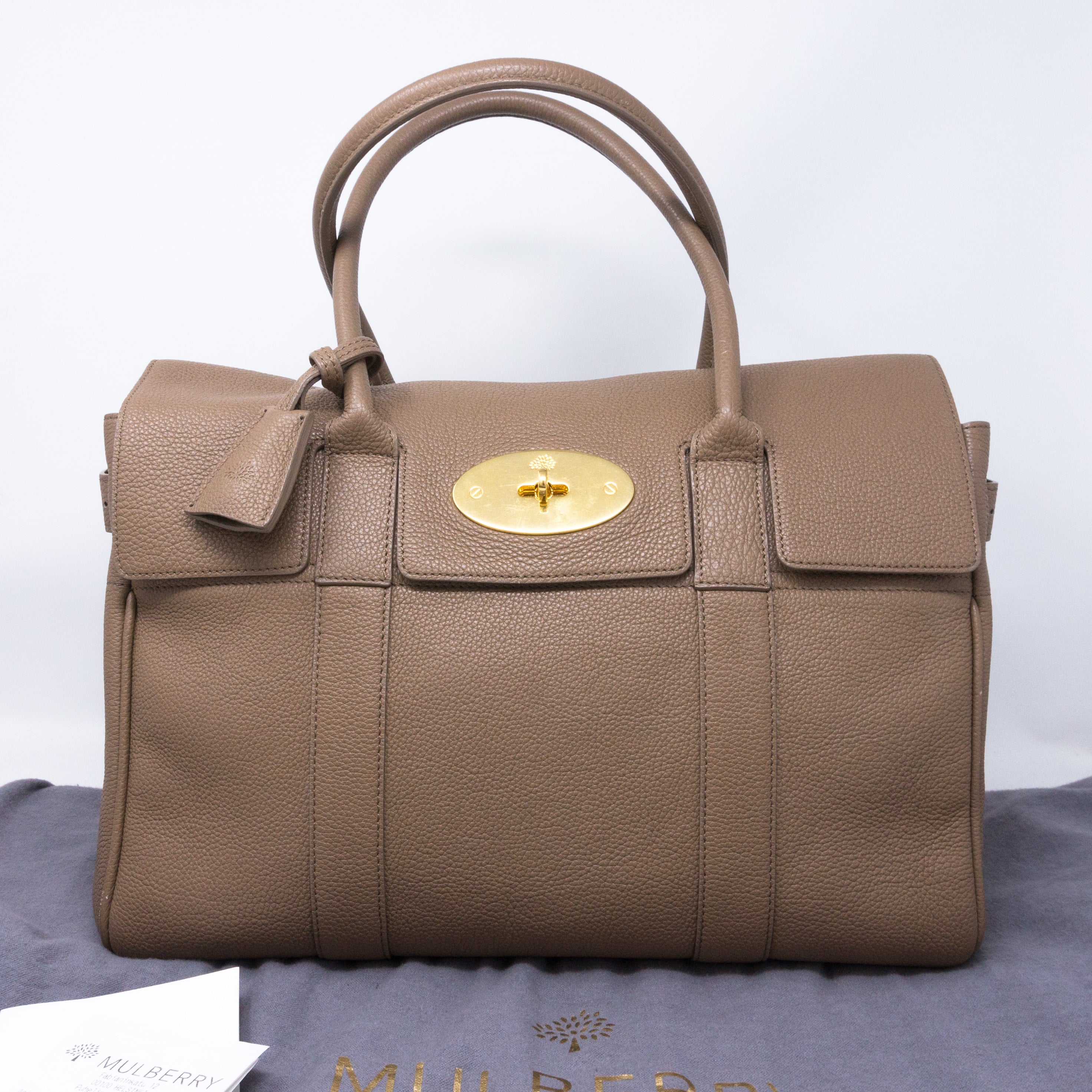 Bayswater Taupe Leather