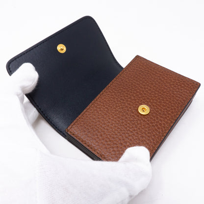 Continental Card Holder Brown Leather
