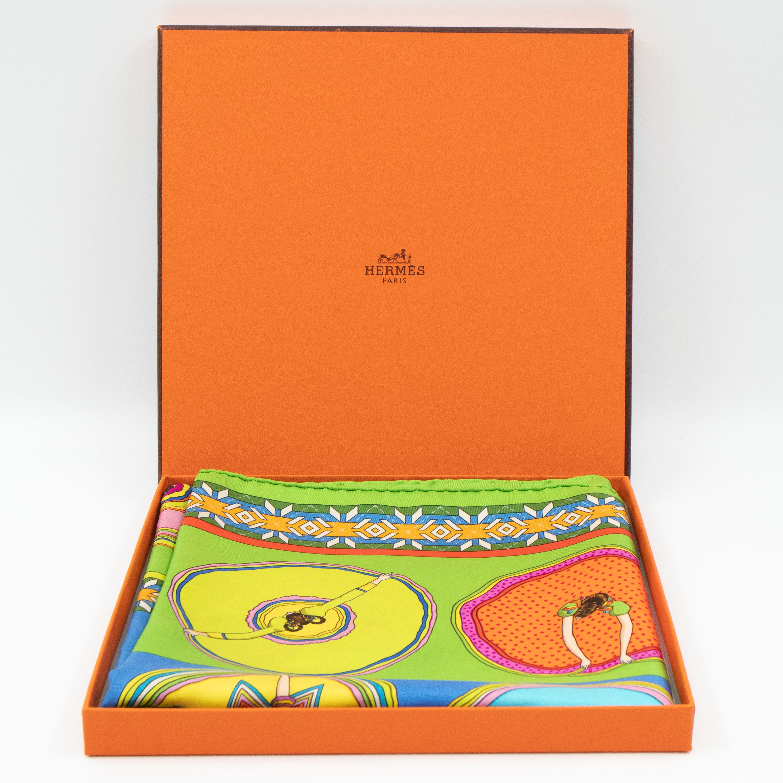 Silk Scarf 90 Belles Du Mexique