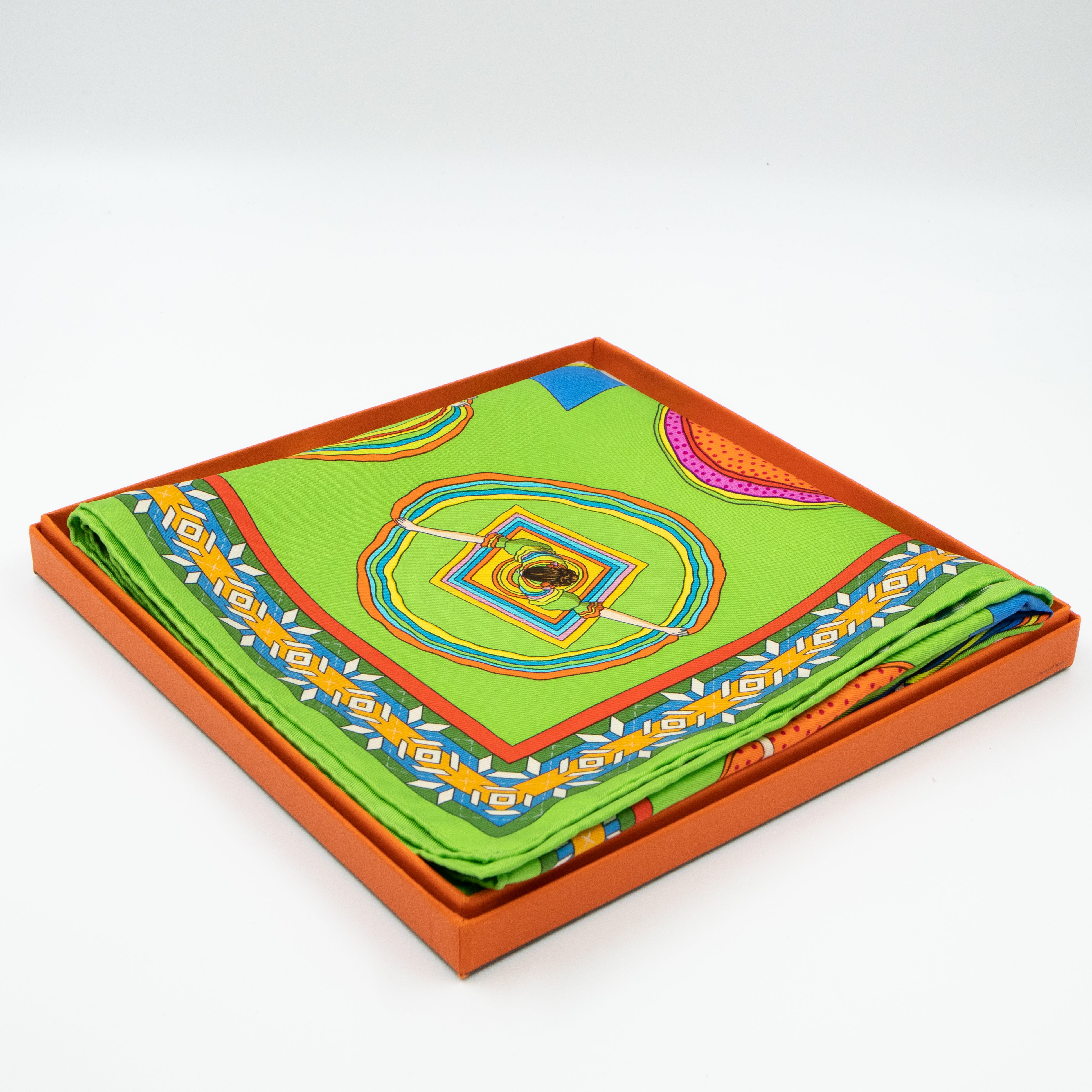 Silk Scarf 90 Belles Du Mexique