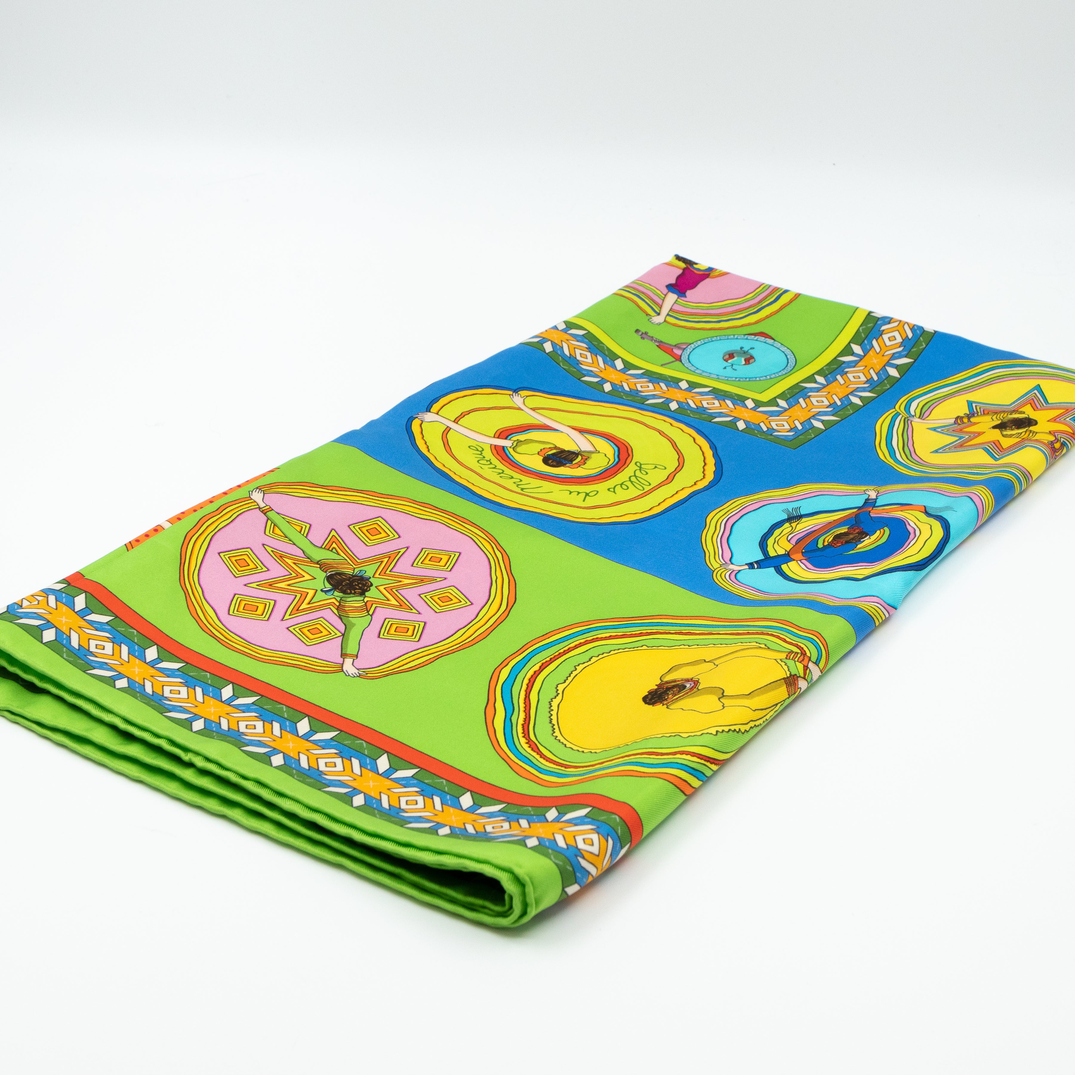 Silk Scarf 90 Belles Du Mexique