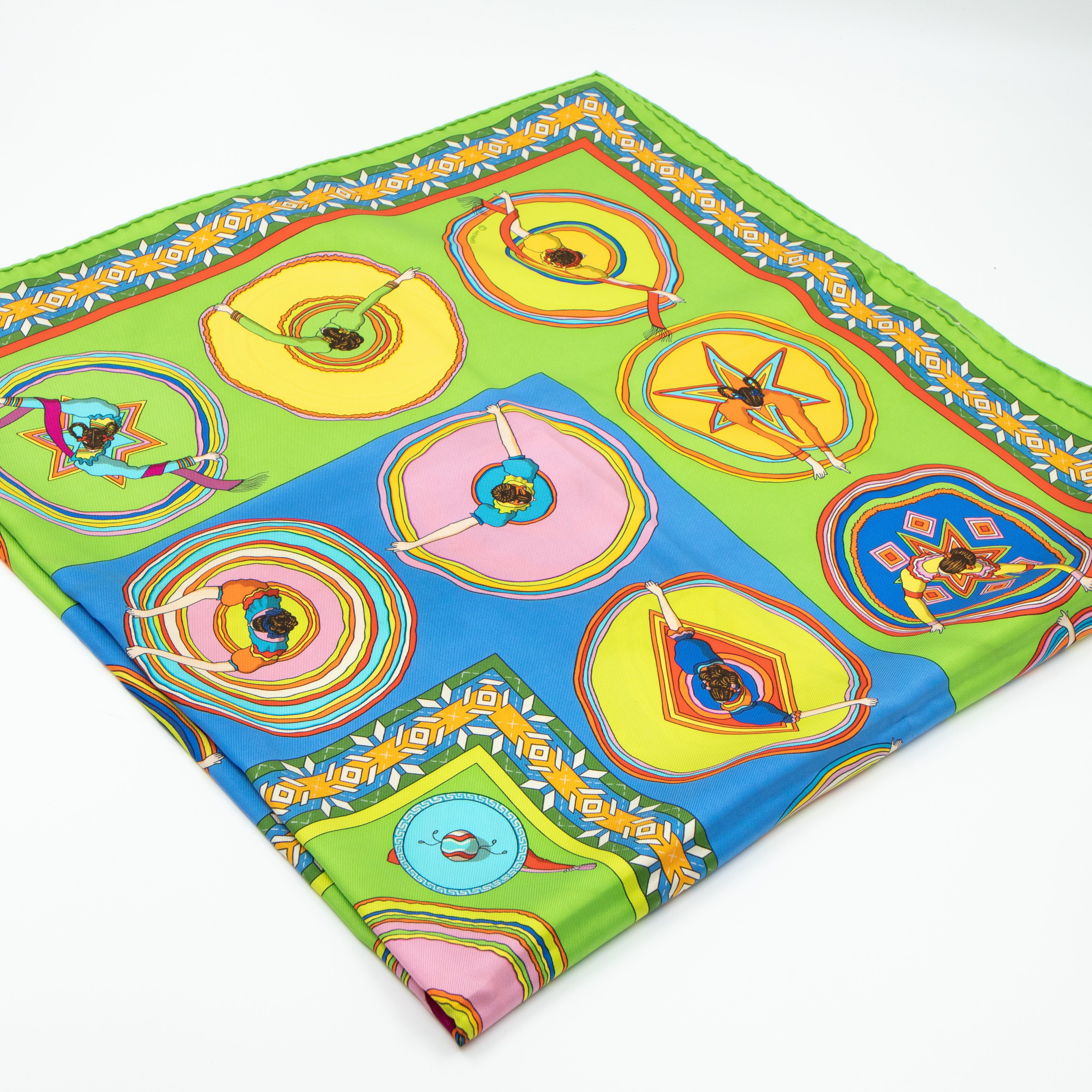 Silk Scarf 90 Belles Du Mexique