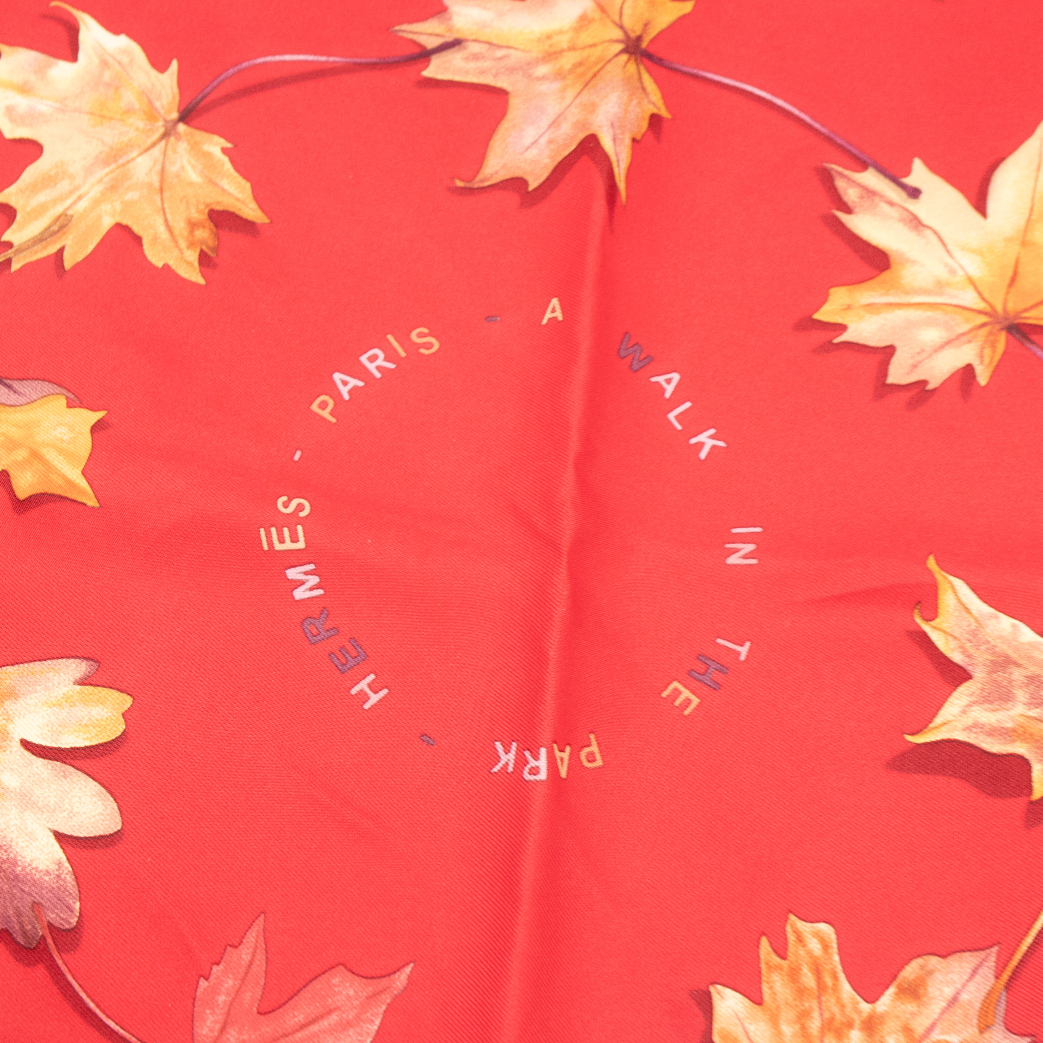 Silk Scarf 90 A Walk in the Park