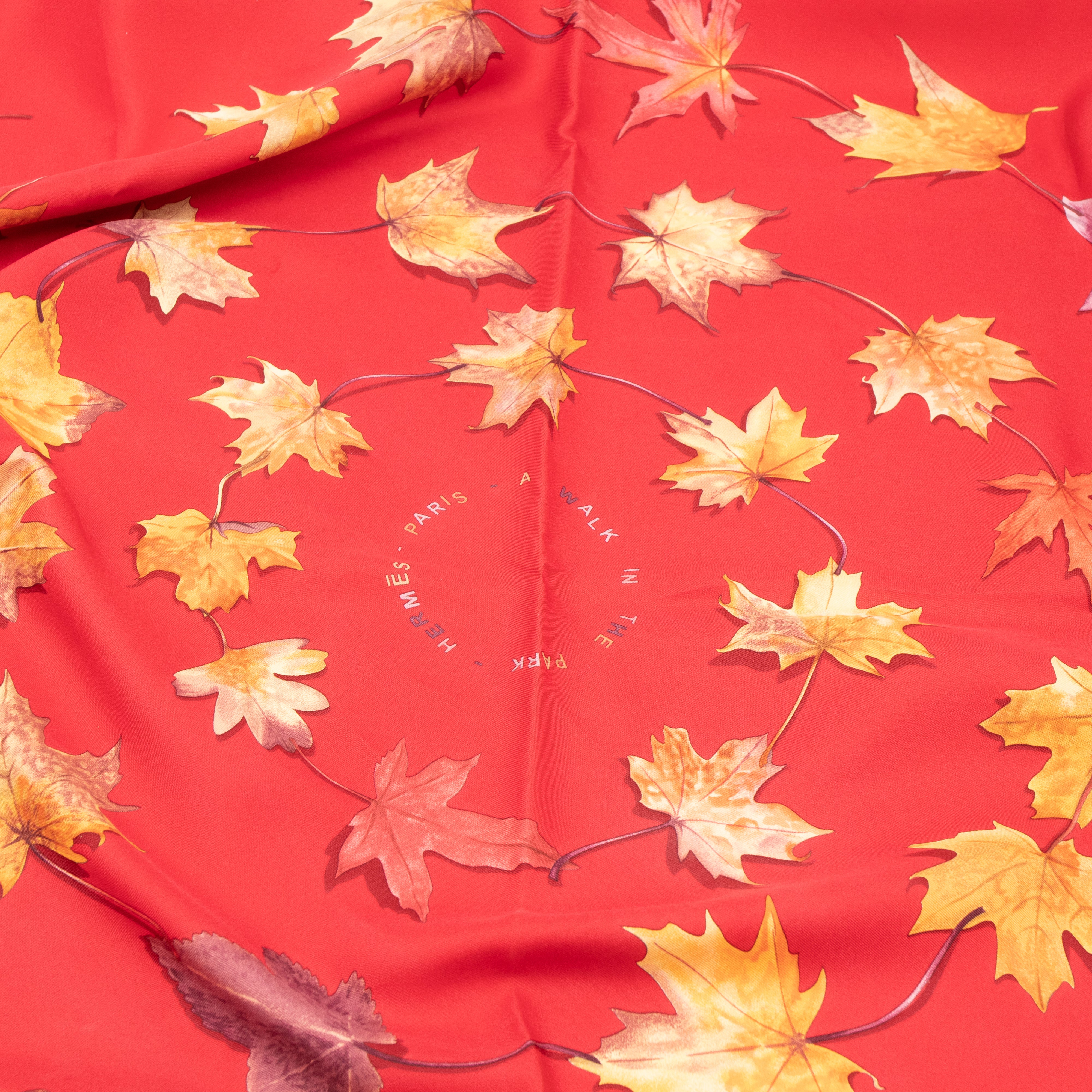 Silk Scarf 90 A Walk in the Park