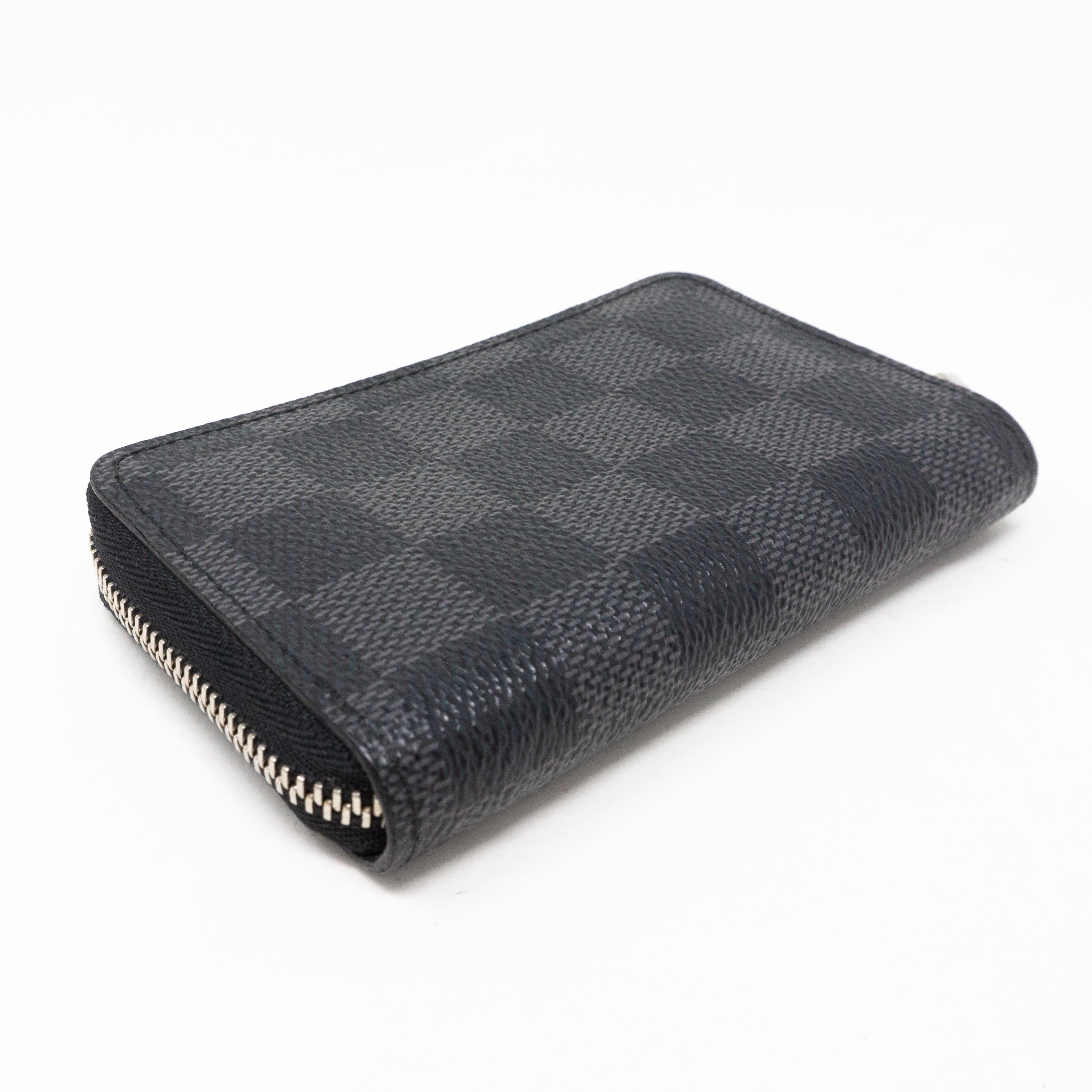 Zippy Coin Purse Vertical Damier Graphite