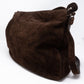 CC Tassel Shoulder Bag Brown Suede