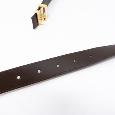 LV Belt Mini Damier Ebene 25 mm 80 cm