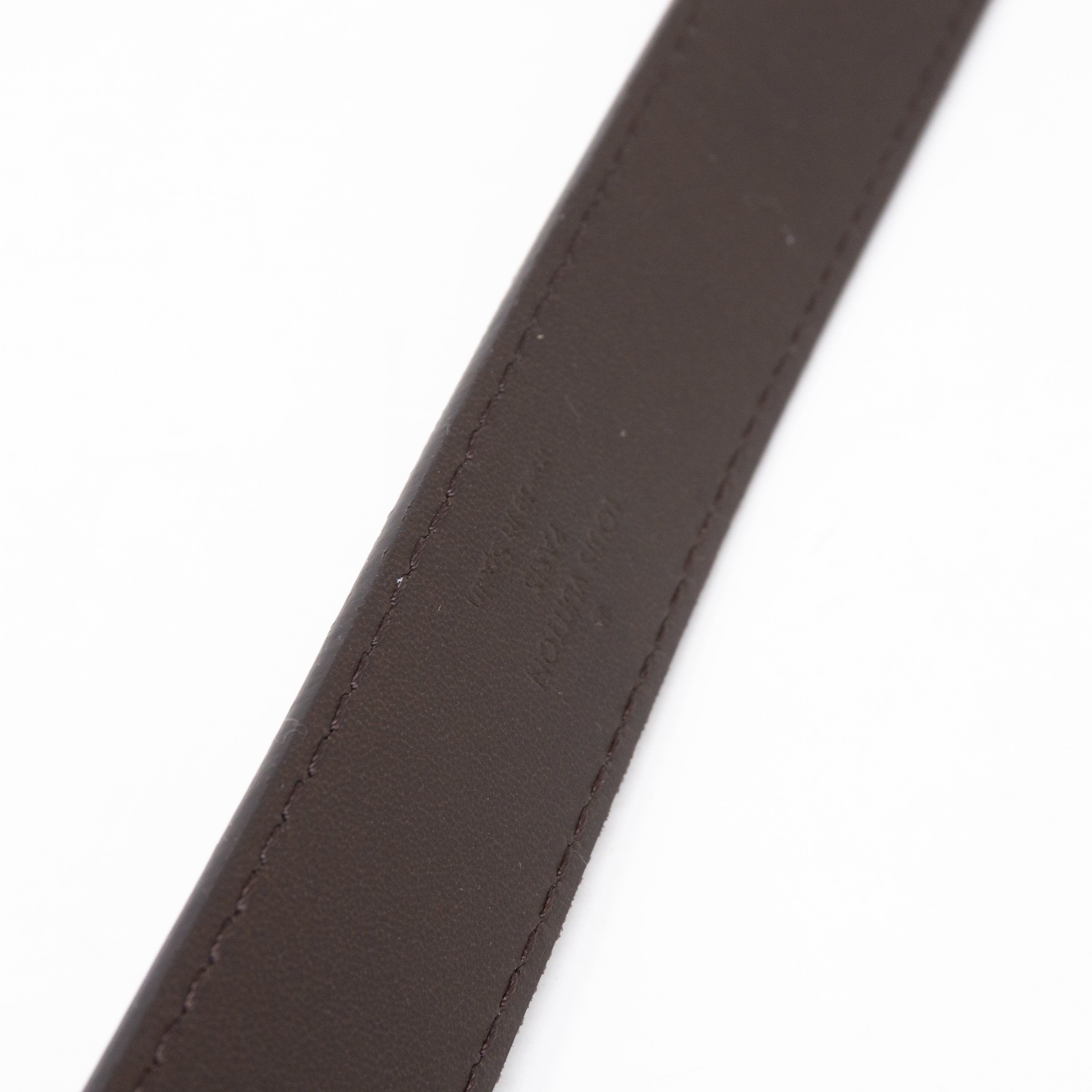 LV Belt Mini Damier Ebene 25 mm 80 cm