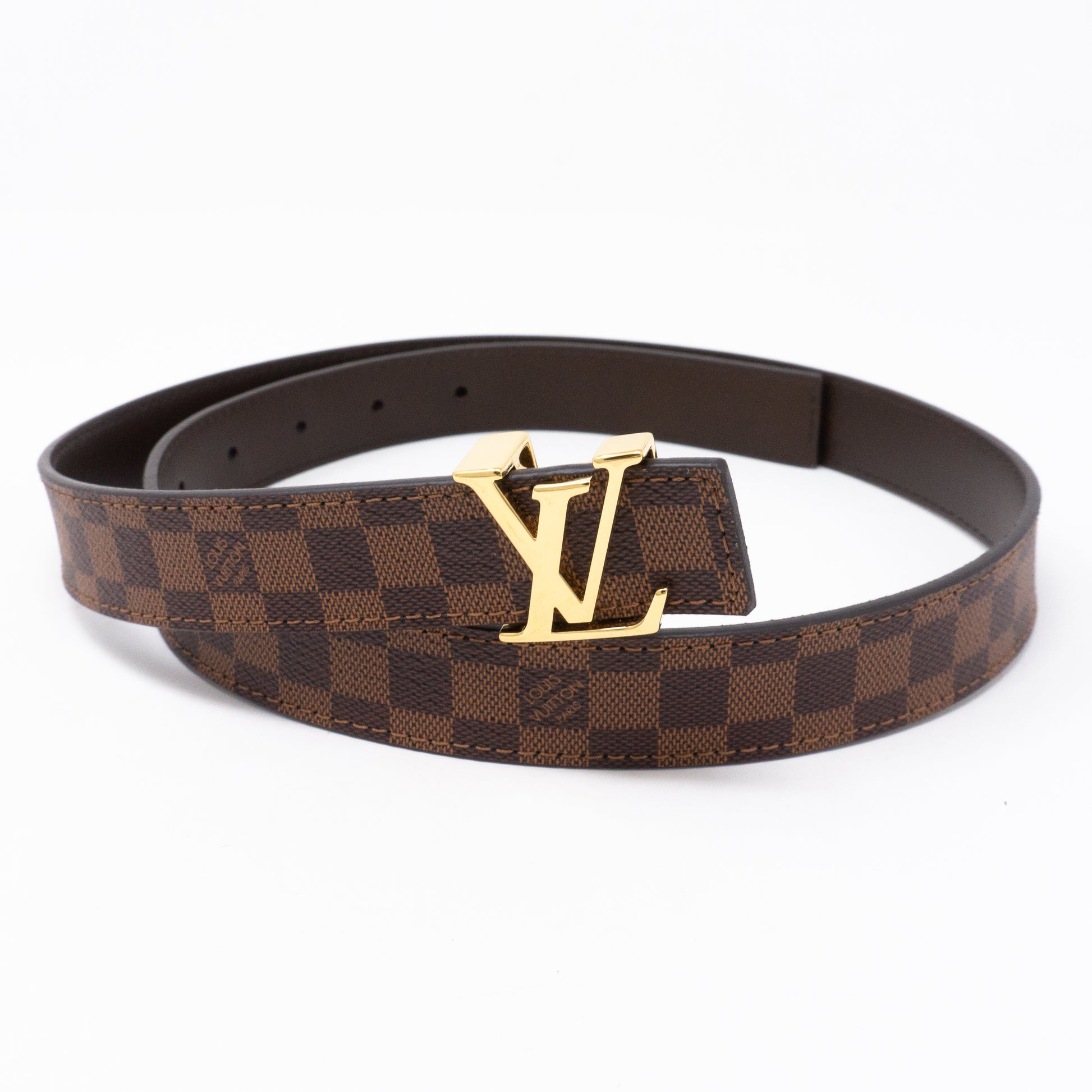 Louis Vuitton® LV Iconic 25 MM Reversible Belt Brown. Size 80 Cm