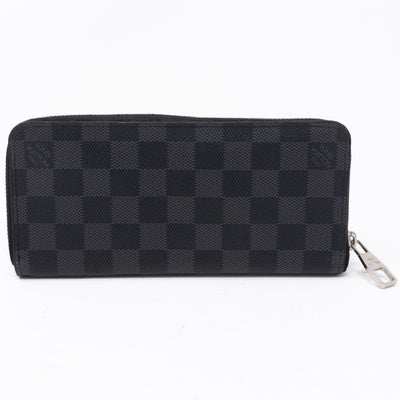 Zippy Vertical Wallet Damier Graphite