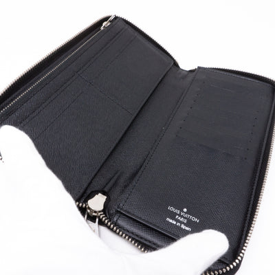 Zippy Vertical Wallet Damier Graphite
