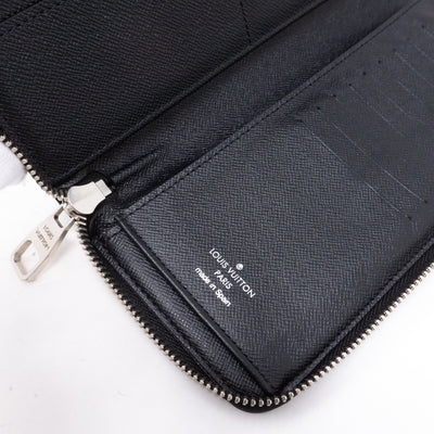 Zippy Vertical Wallet Damier Graphite