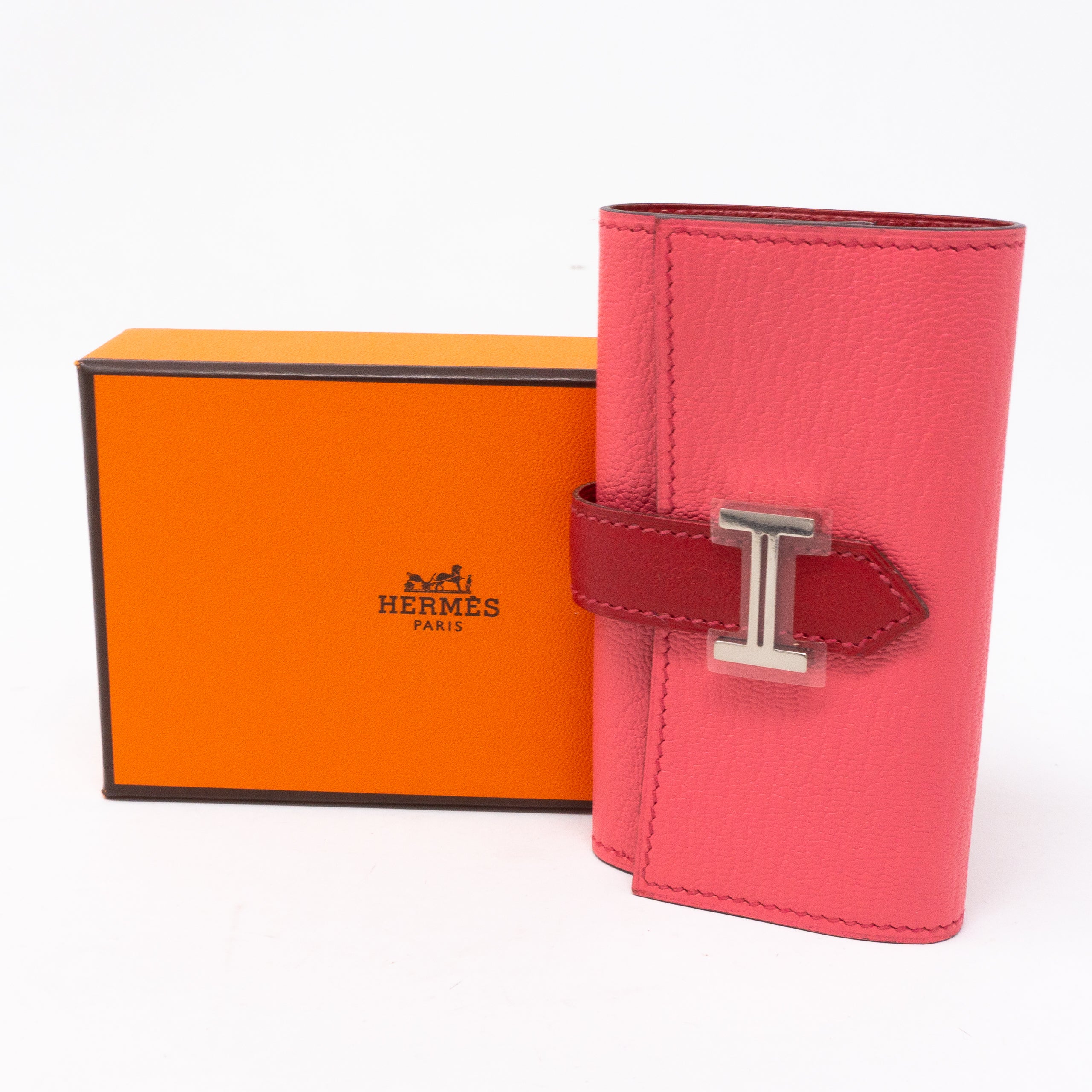 Bearn 6 Key Holder Pink Leather