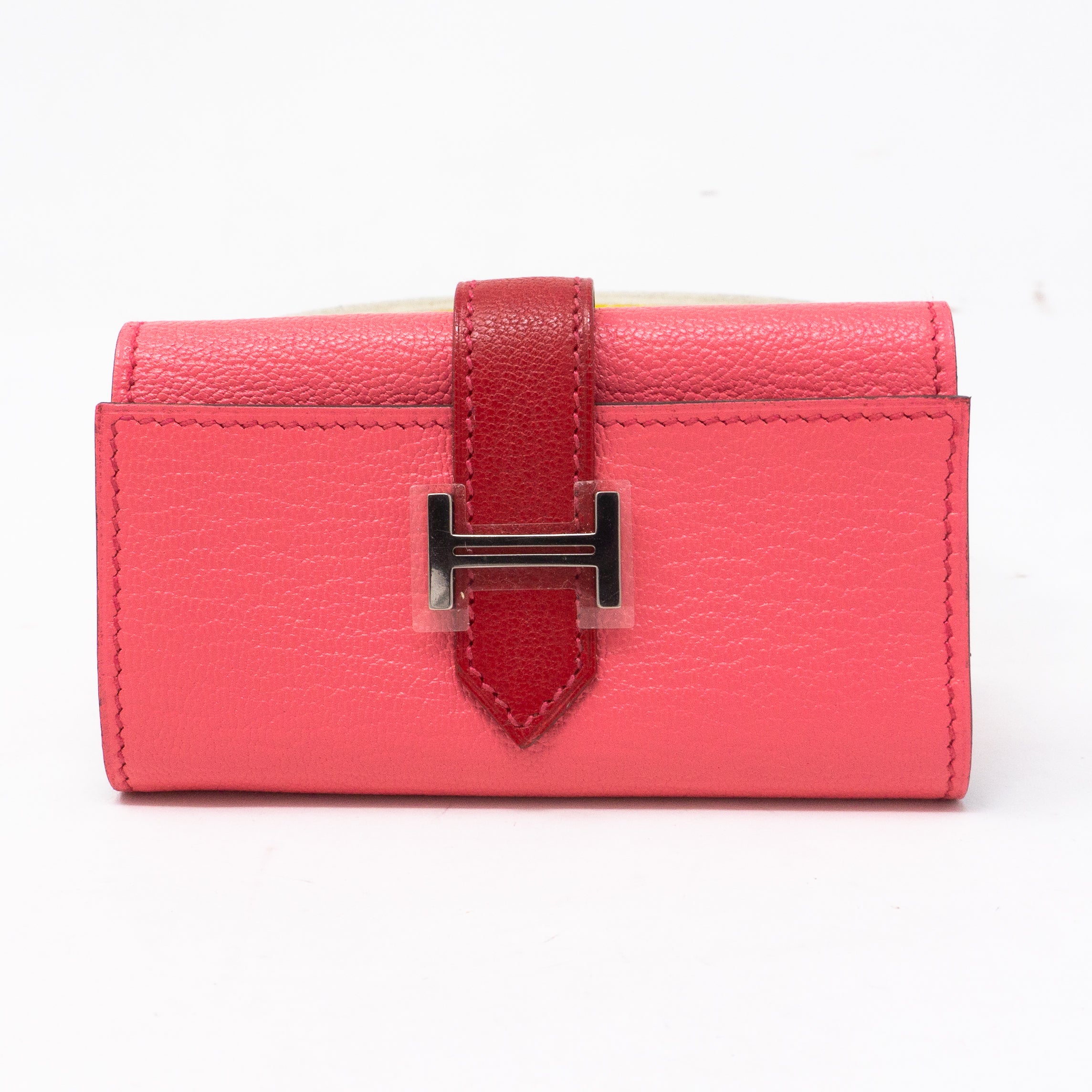 Bearn 6 Key Holder Pink Leather
