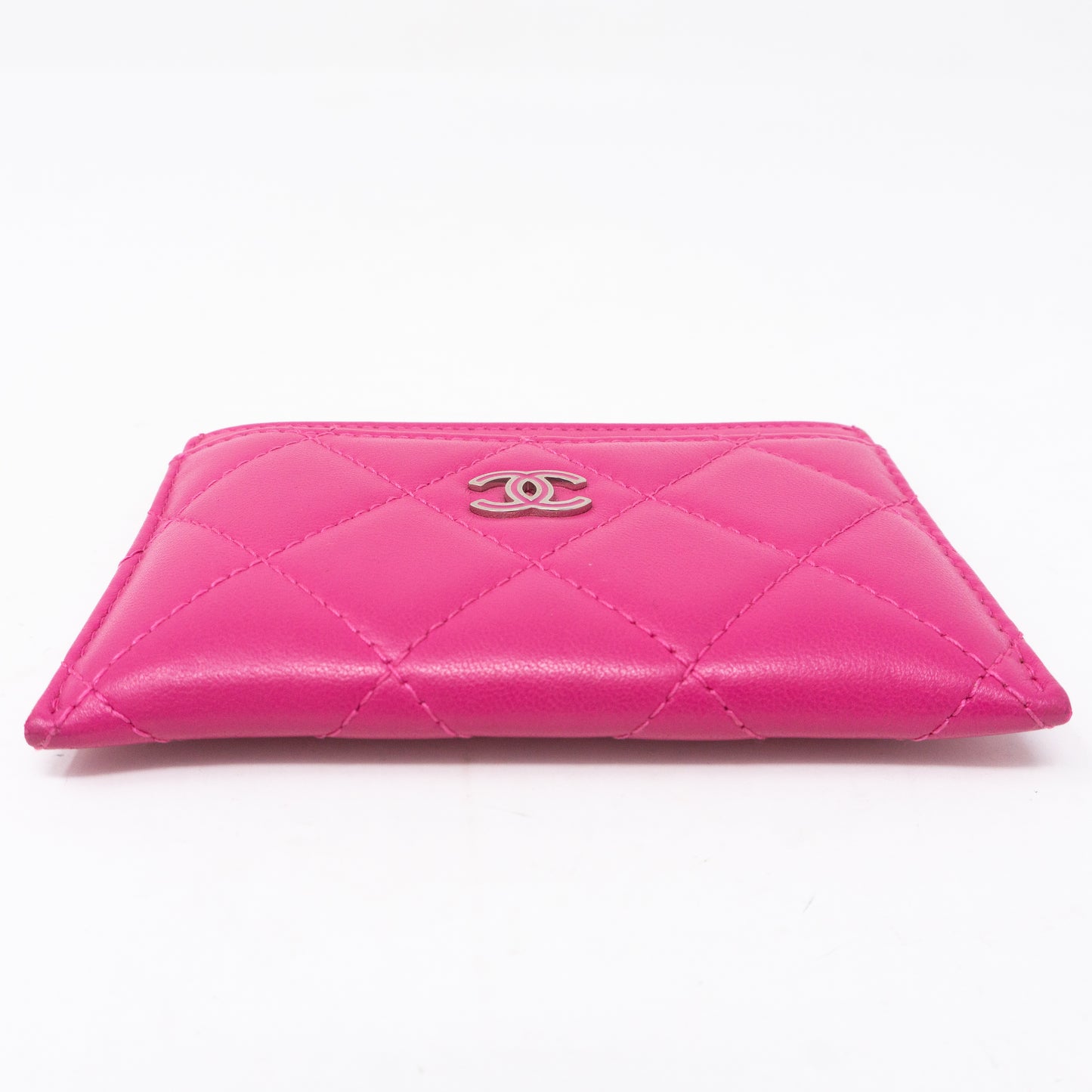 Card Holder Pink Leather