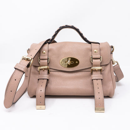 Mini Alexa Pinky Mink Leather