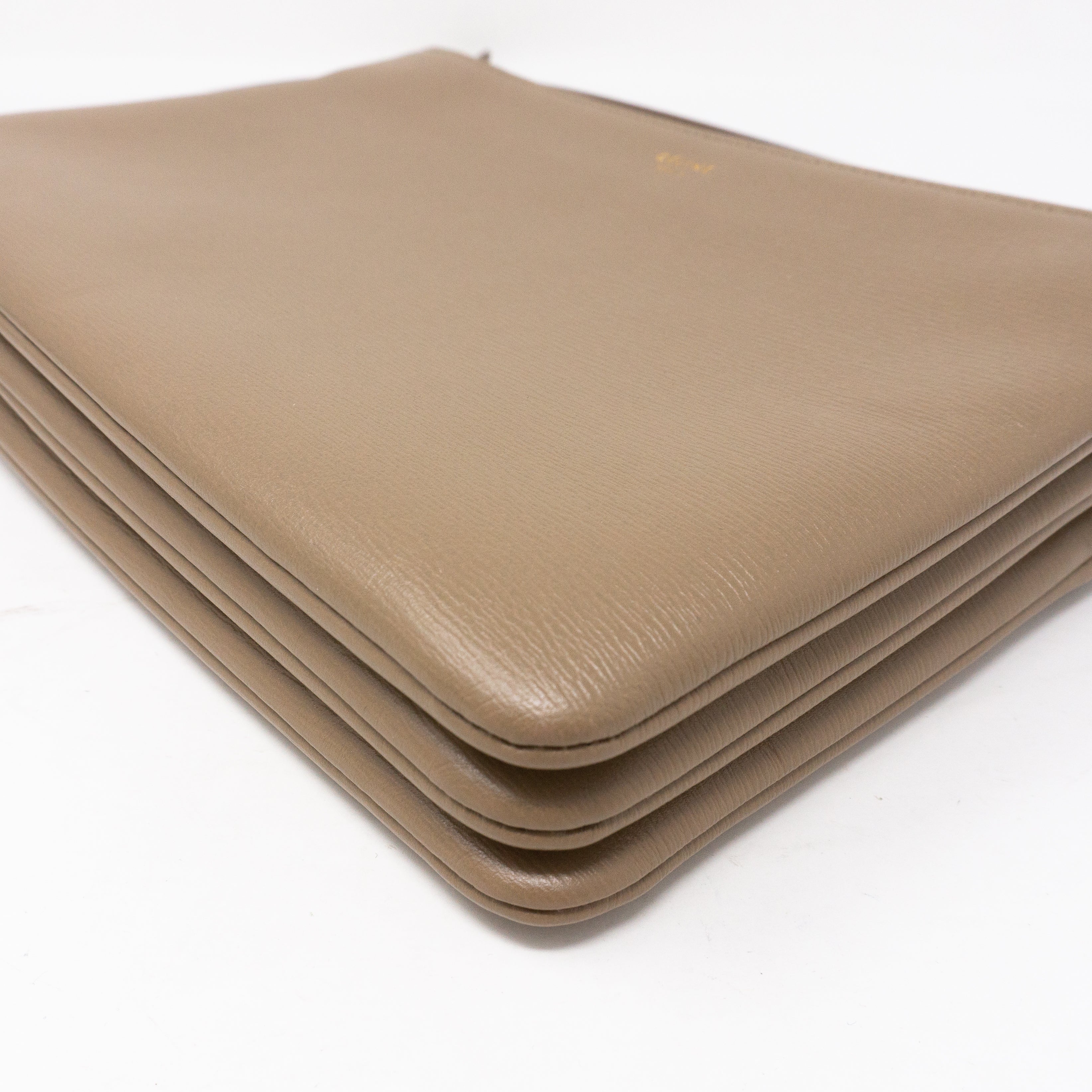 Trio Bag Taupe Leather