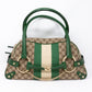 Horsebit Chain Shoulder Bag Green