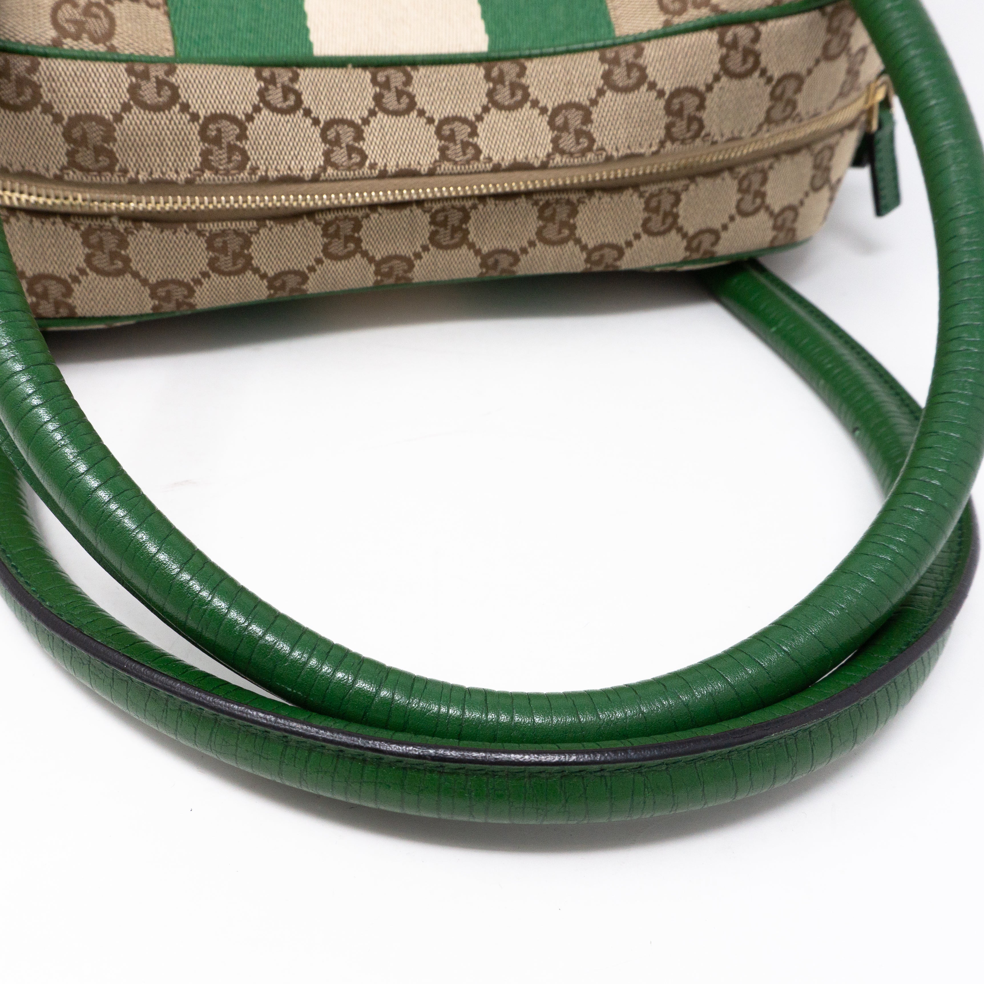 Horsebit Chain Shoulder Bag Green