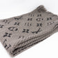 Logomania Scarf Gray