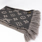 Logomania Scarf Gray