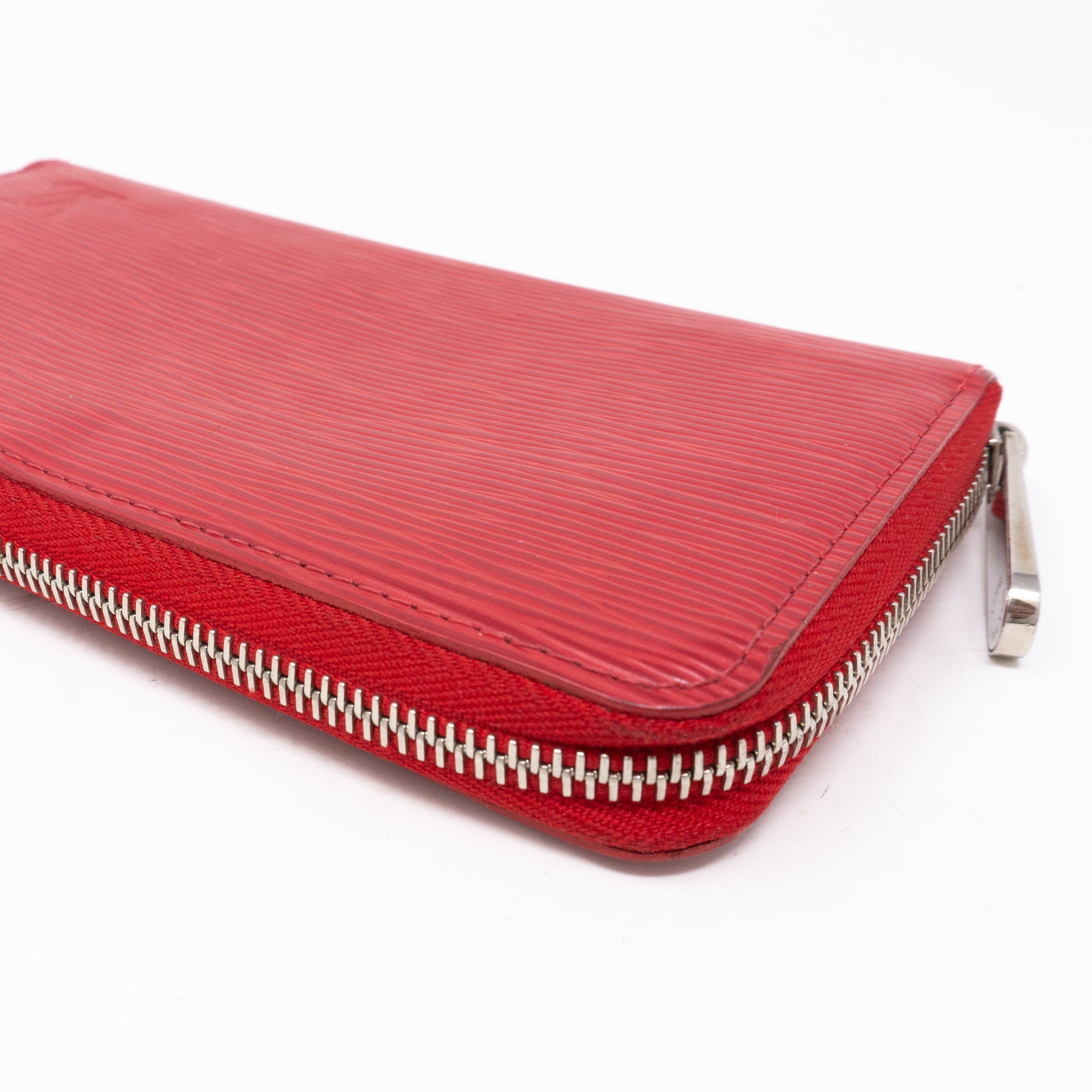Zippy Wallet Epi Leather Red