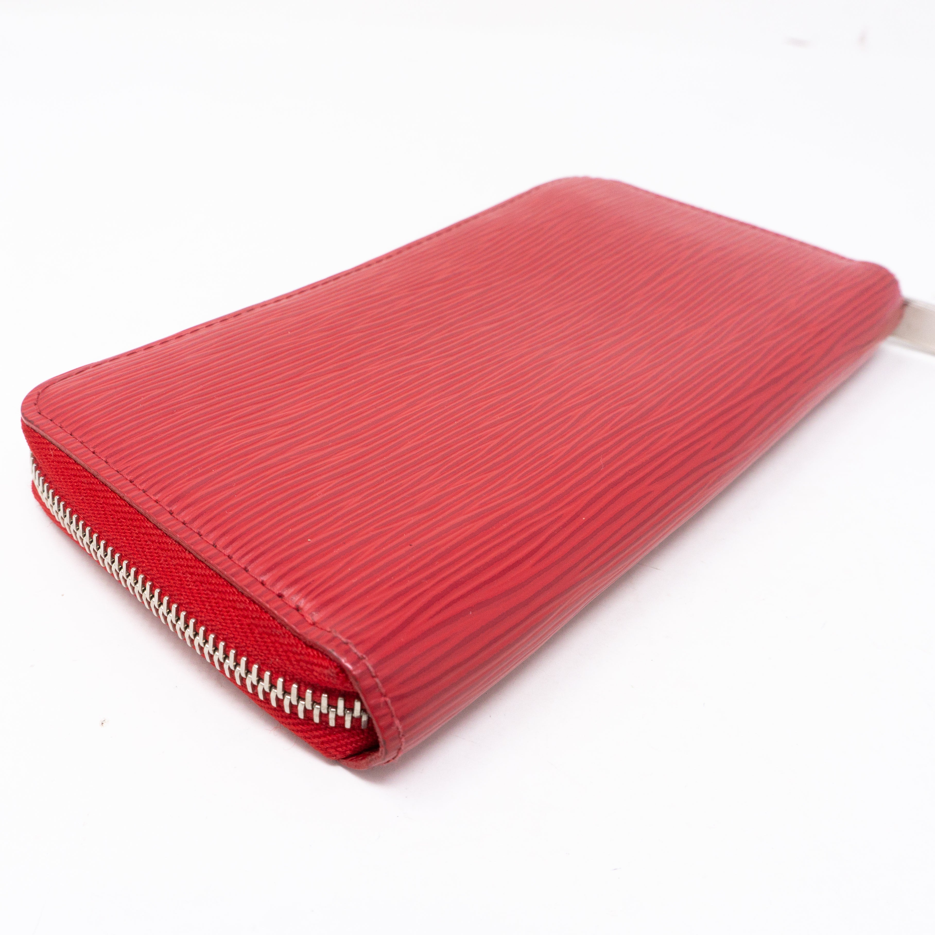 Zippy Wallet Epi Leather Red