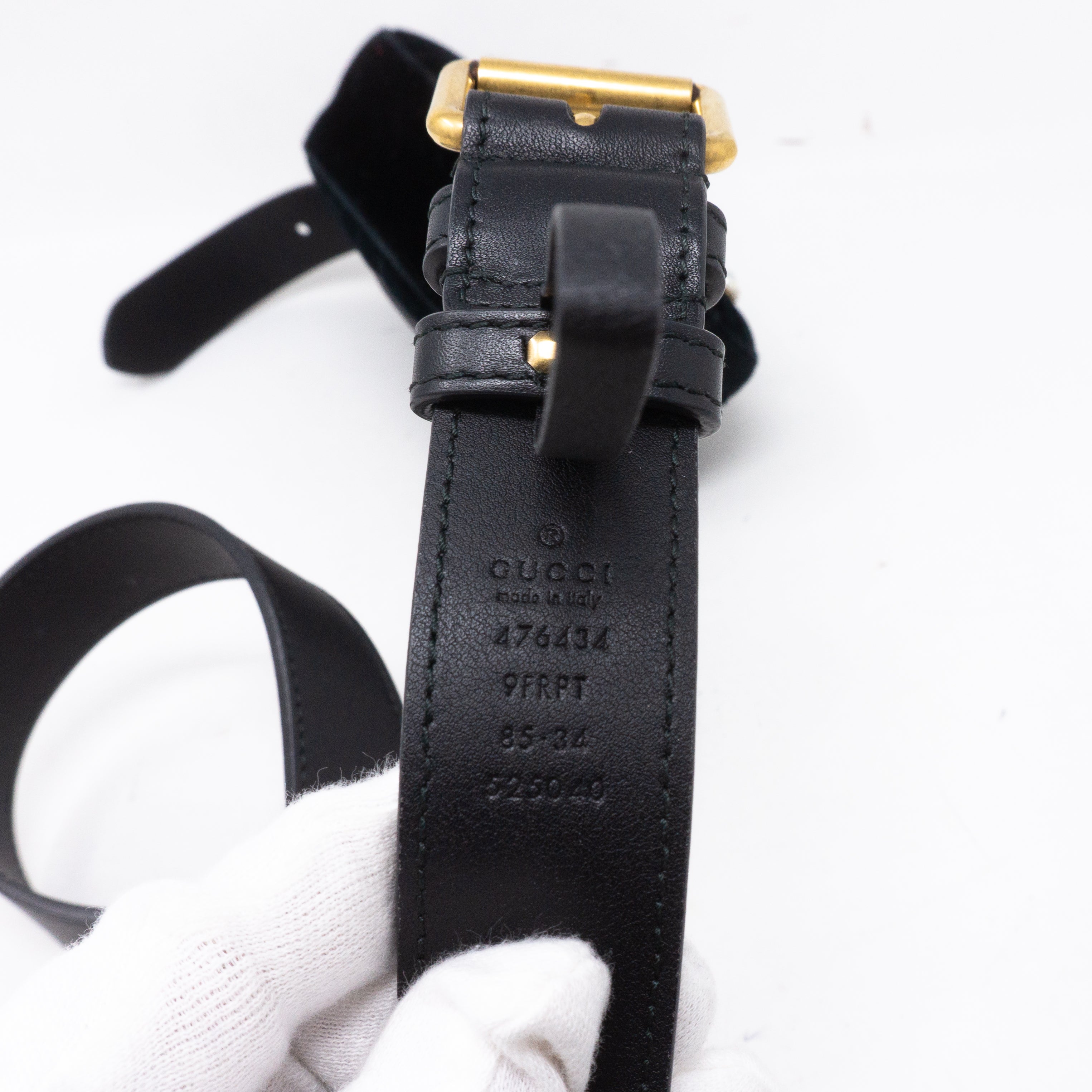 GG Marmont Matelasse Belt Bag Velvet