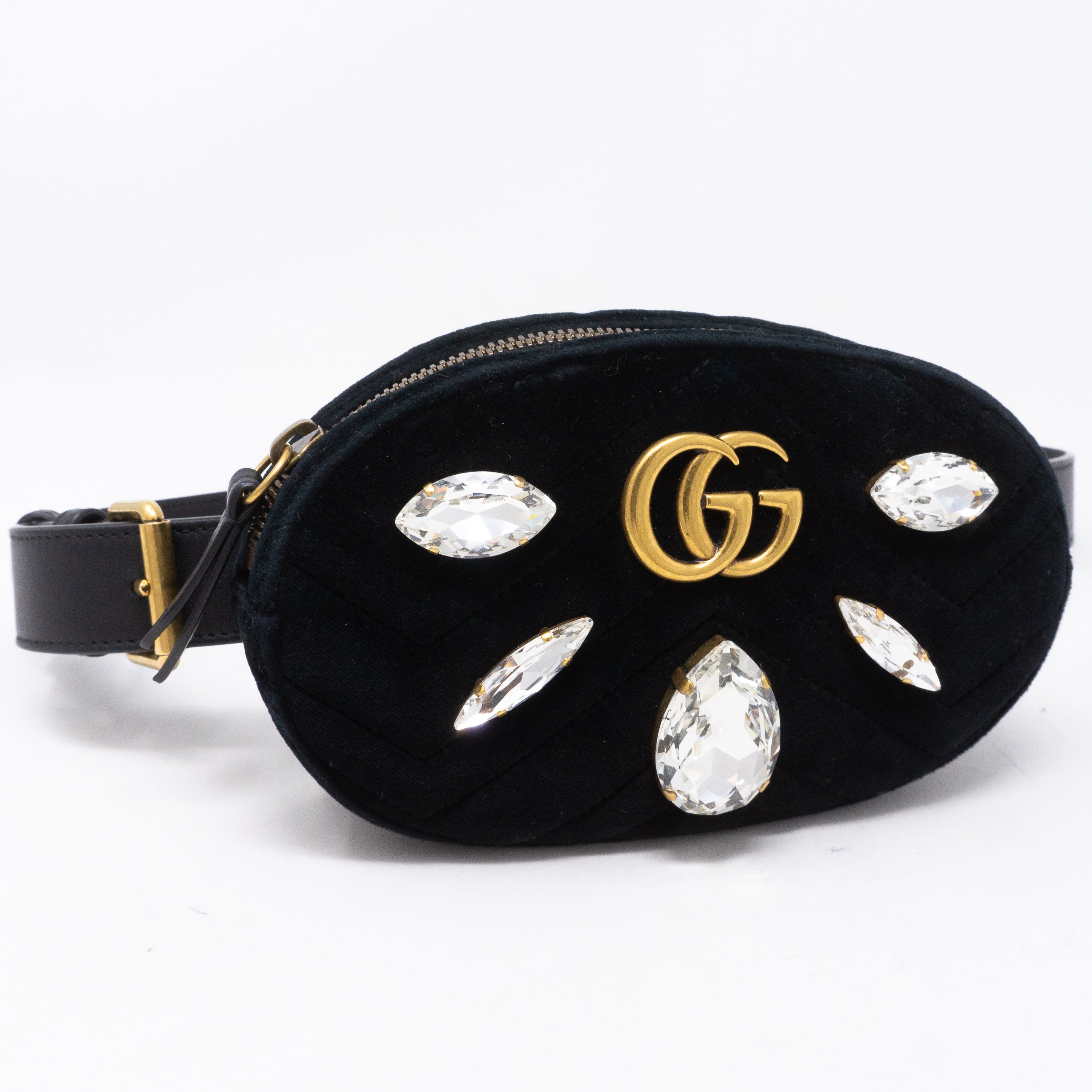 Gucci marmont matelasse hot sale belt bag